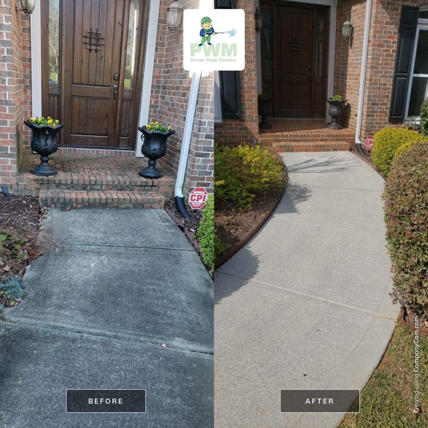 Landscap drain and flat serface cleaning by Power Wash Masters LLC