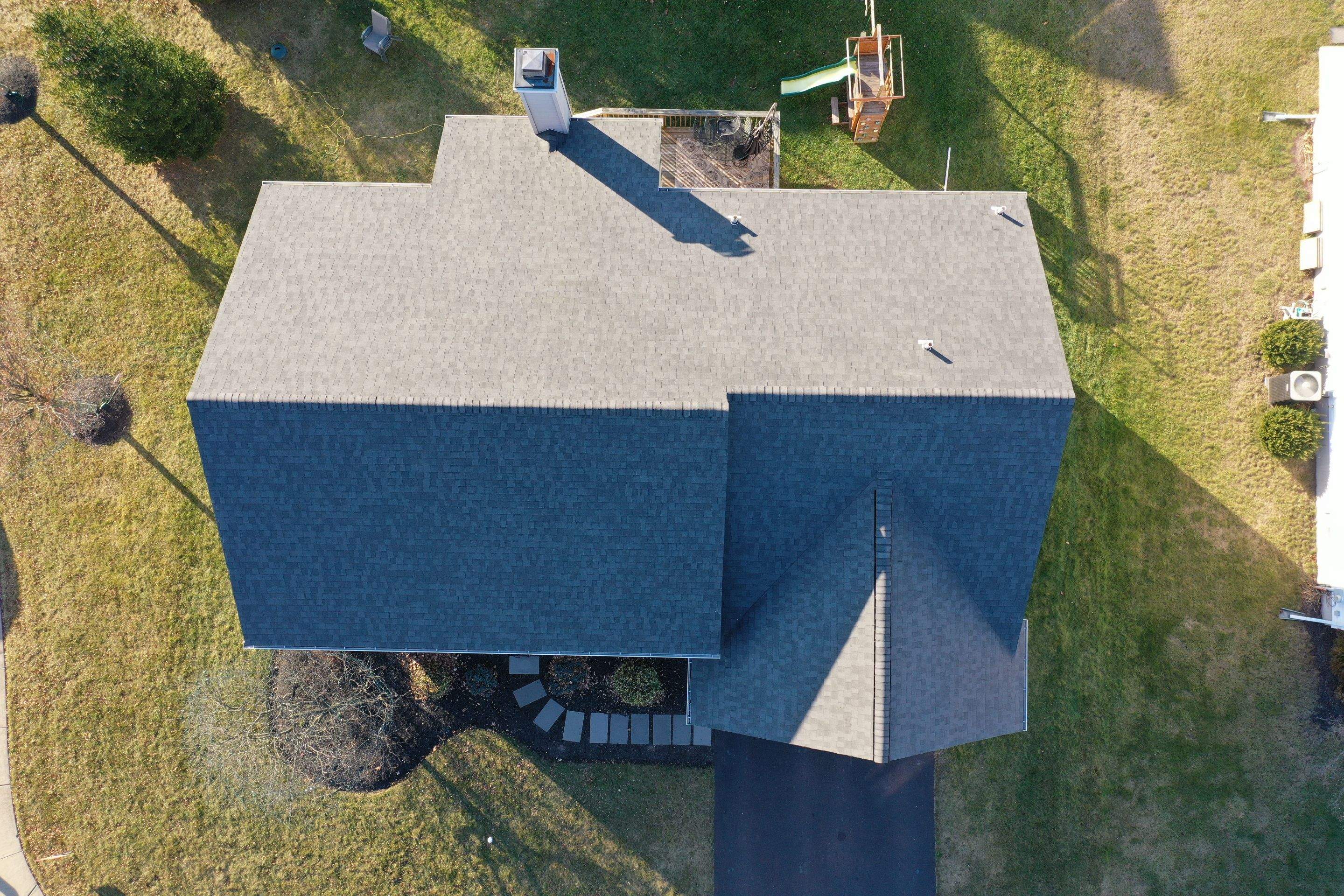 Roofing Installation using CertainTeed Landmark - Pewterwood by Storm Guard of Ches-Mont PA
