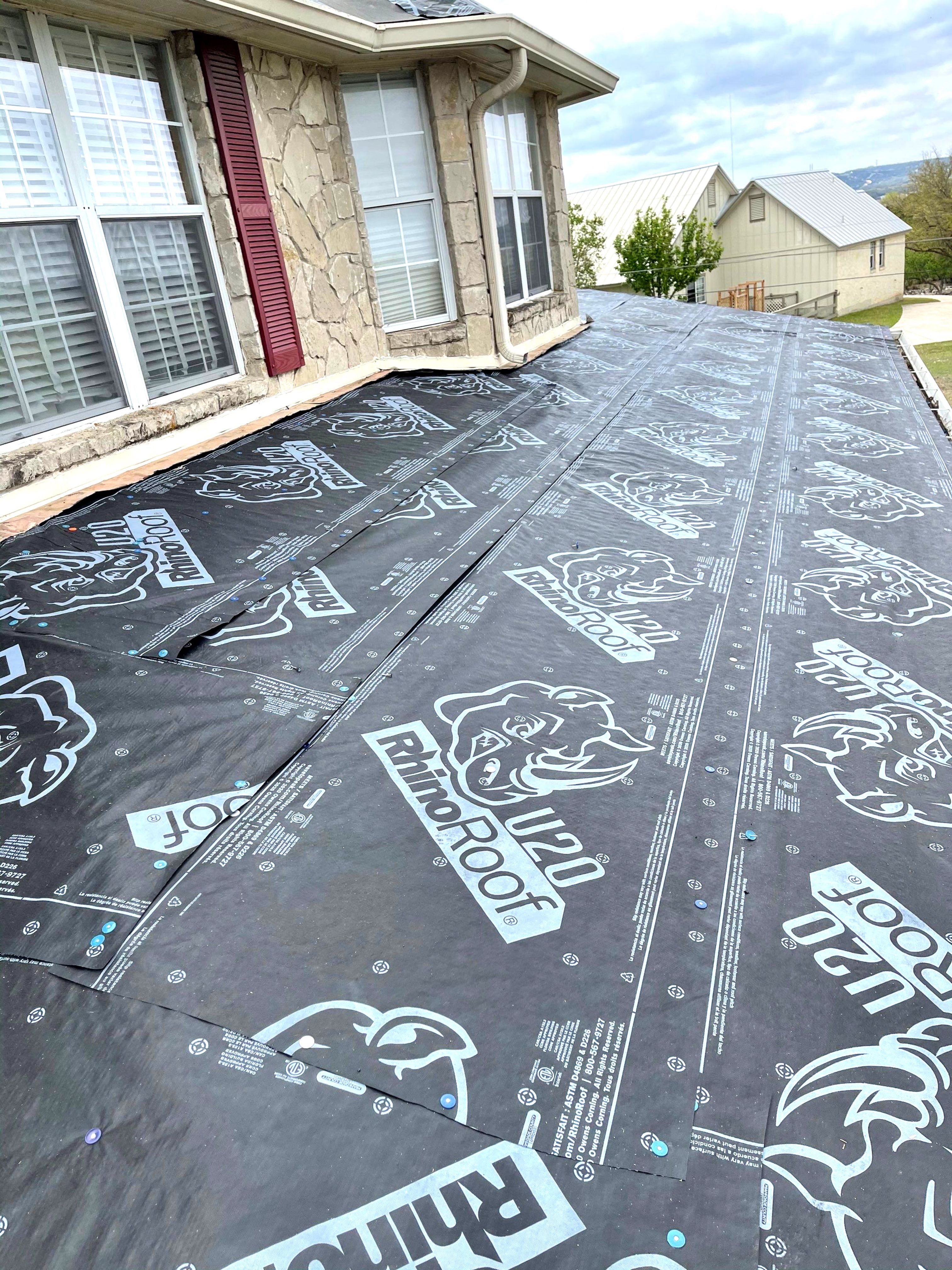Residential Metal Roof Installation using McElroy Metal by Premier Roofing and Contracting
