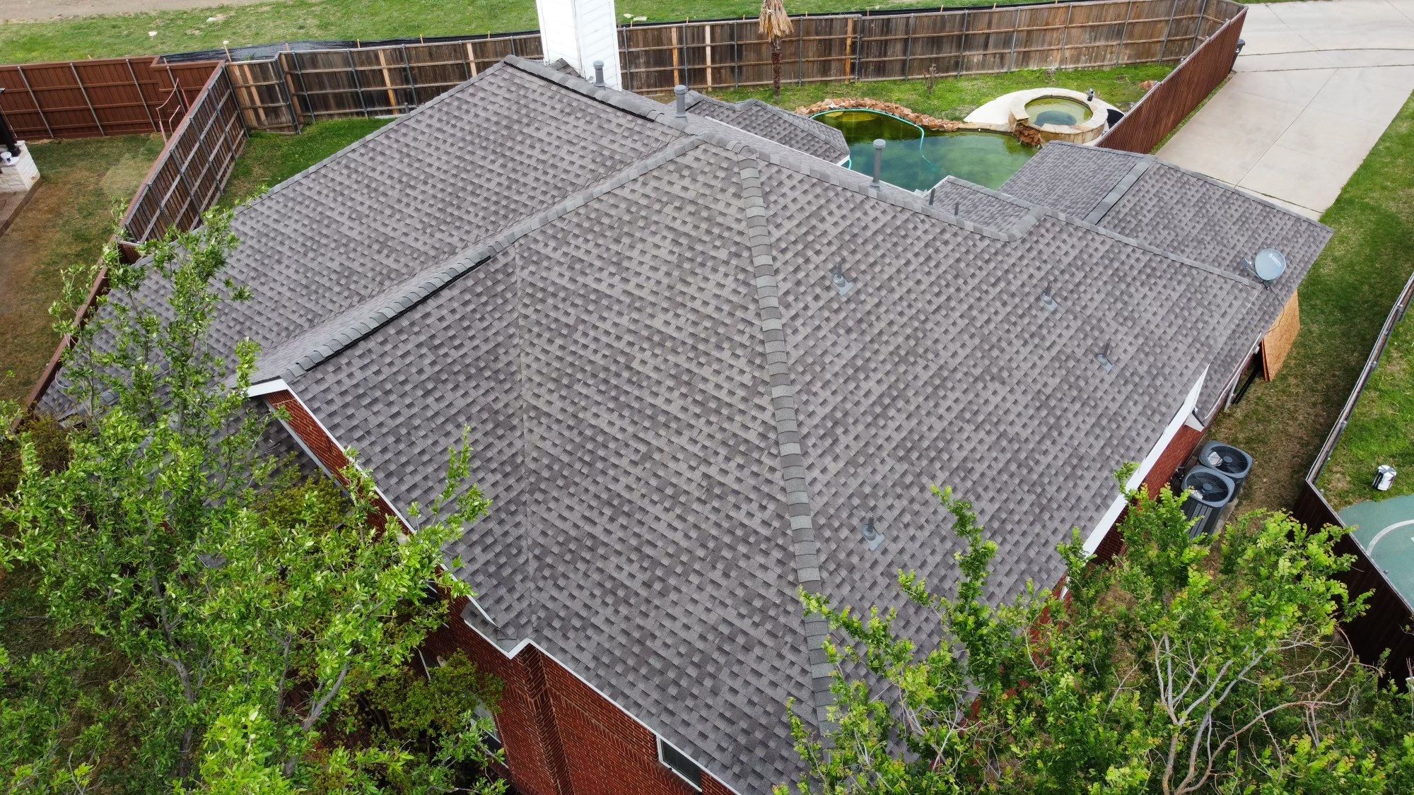 Residential Roofing Installation using GAF Timberline HDZ Weathered Wood by OneSource Roofing and Restoration