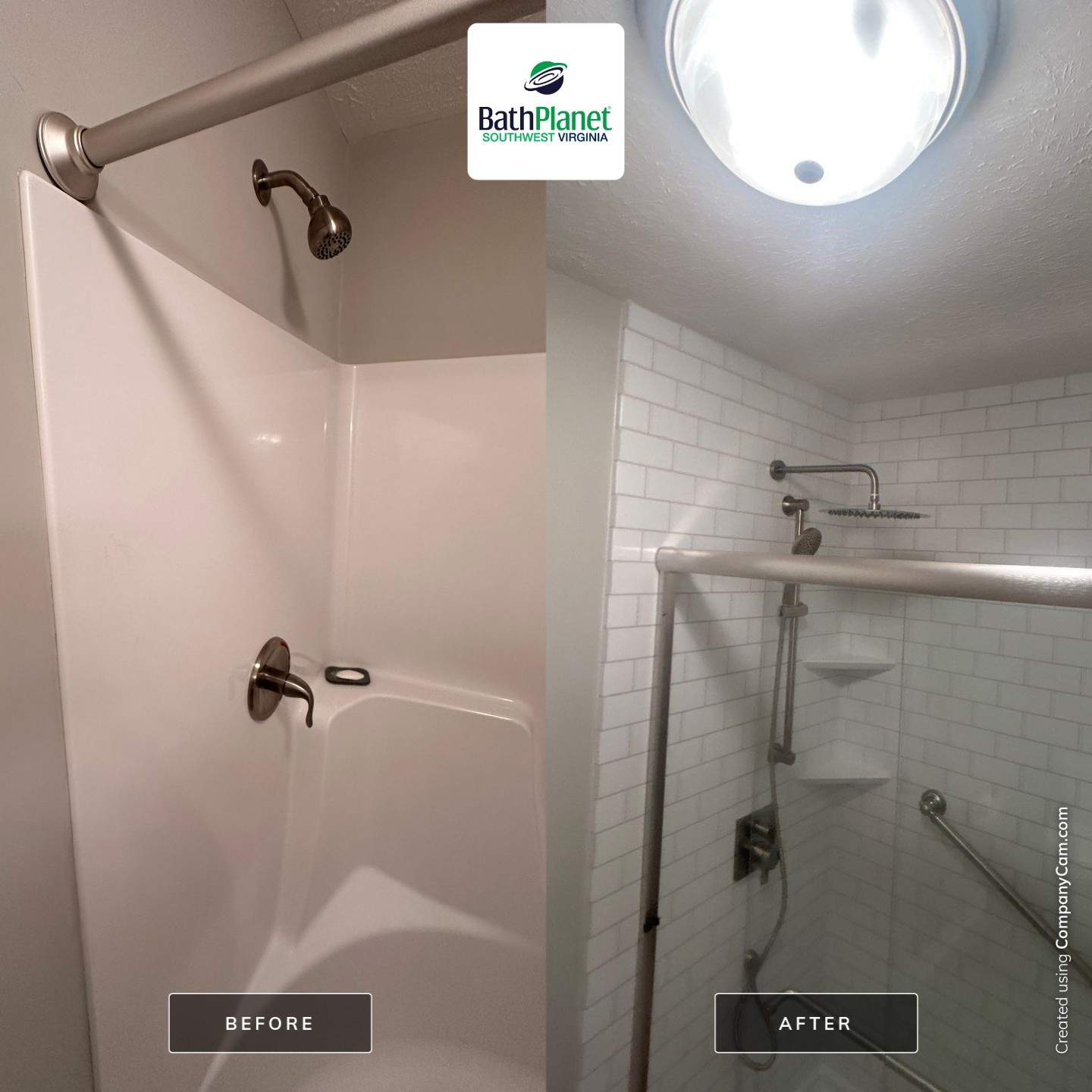 Shower Upgrade - Kit VS Custom by BathPlanet SW Virginia