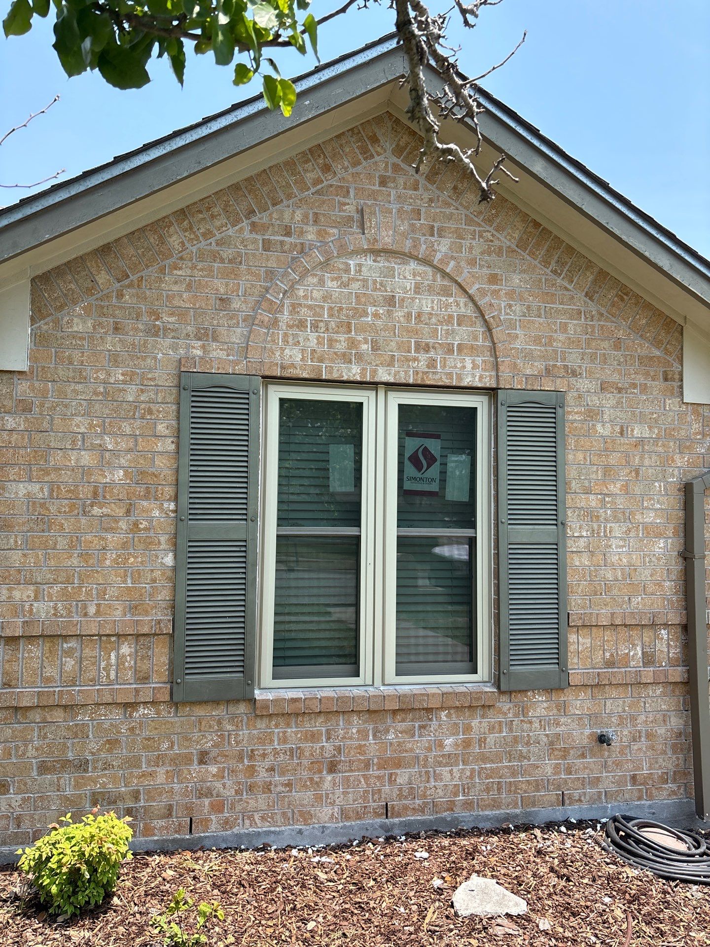 Impact windows brick install by Bayfront Roofing and Construction