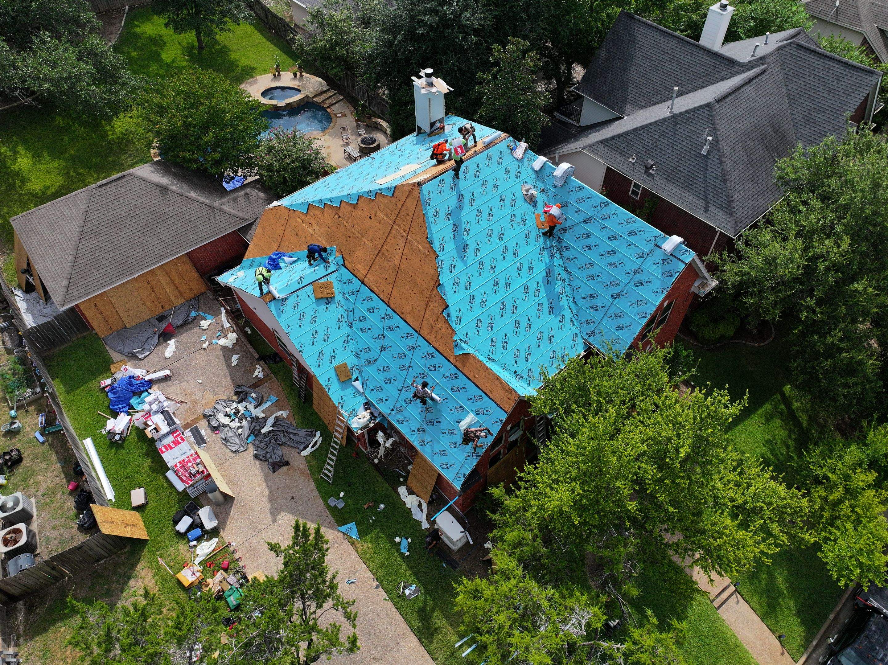 Fortified Northwest Hills Roof Replacment by Lapeyre Roofing