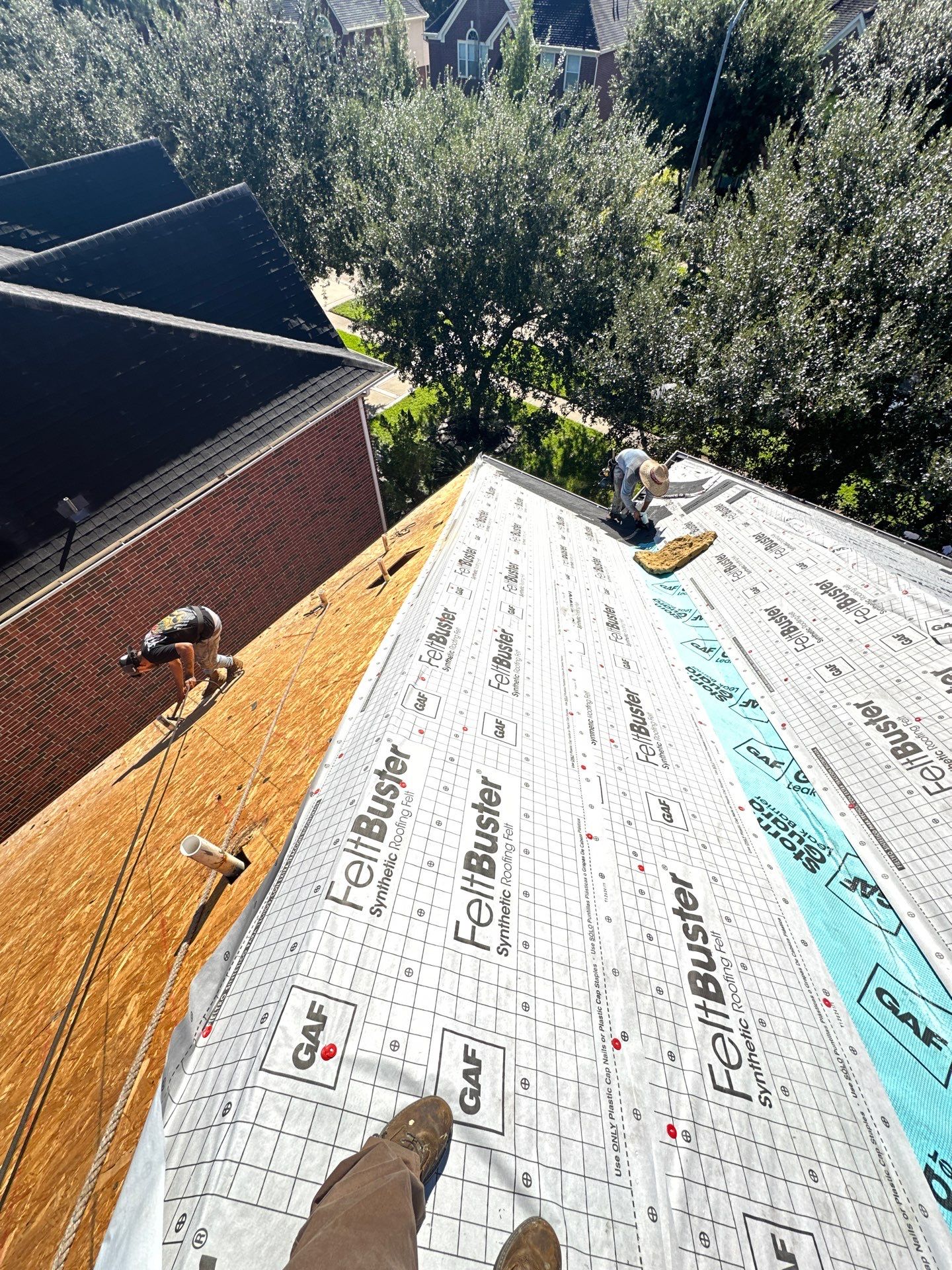 Project in Pearland by Motion Roofing