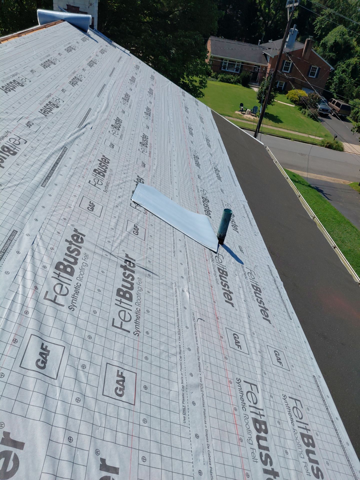 Alexandria: Residential Roof Replacement with GAF Timberline HDZ in Nantucket Morning by RM Banning, Inc.