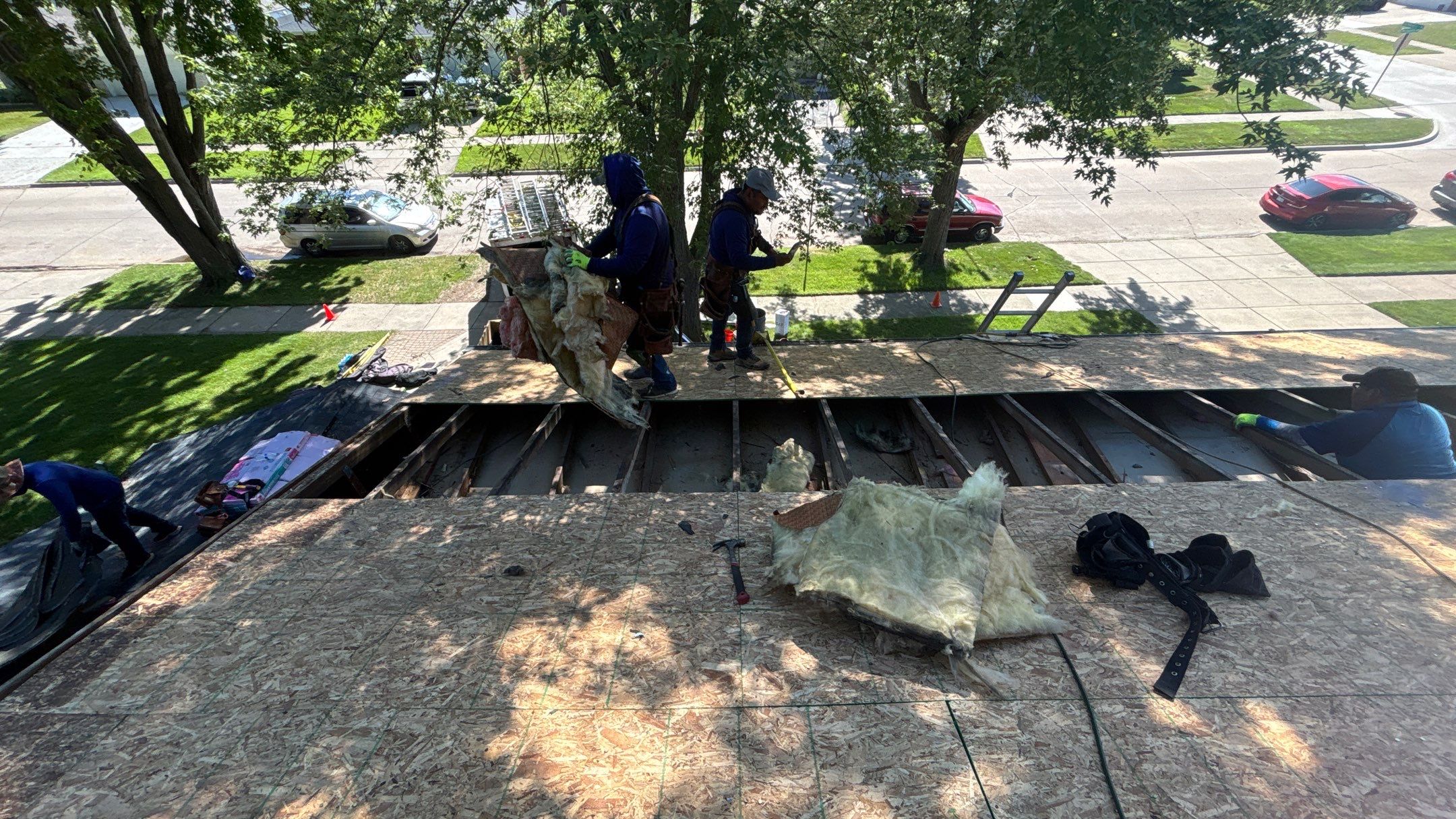 Roof Replacement using Owens Corning Estate Gray by 180 Contractors