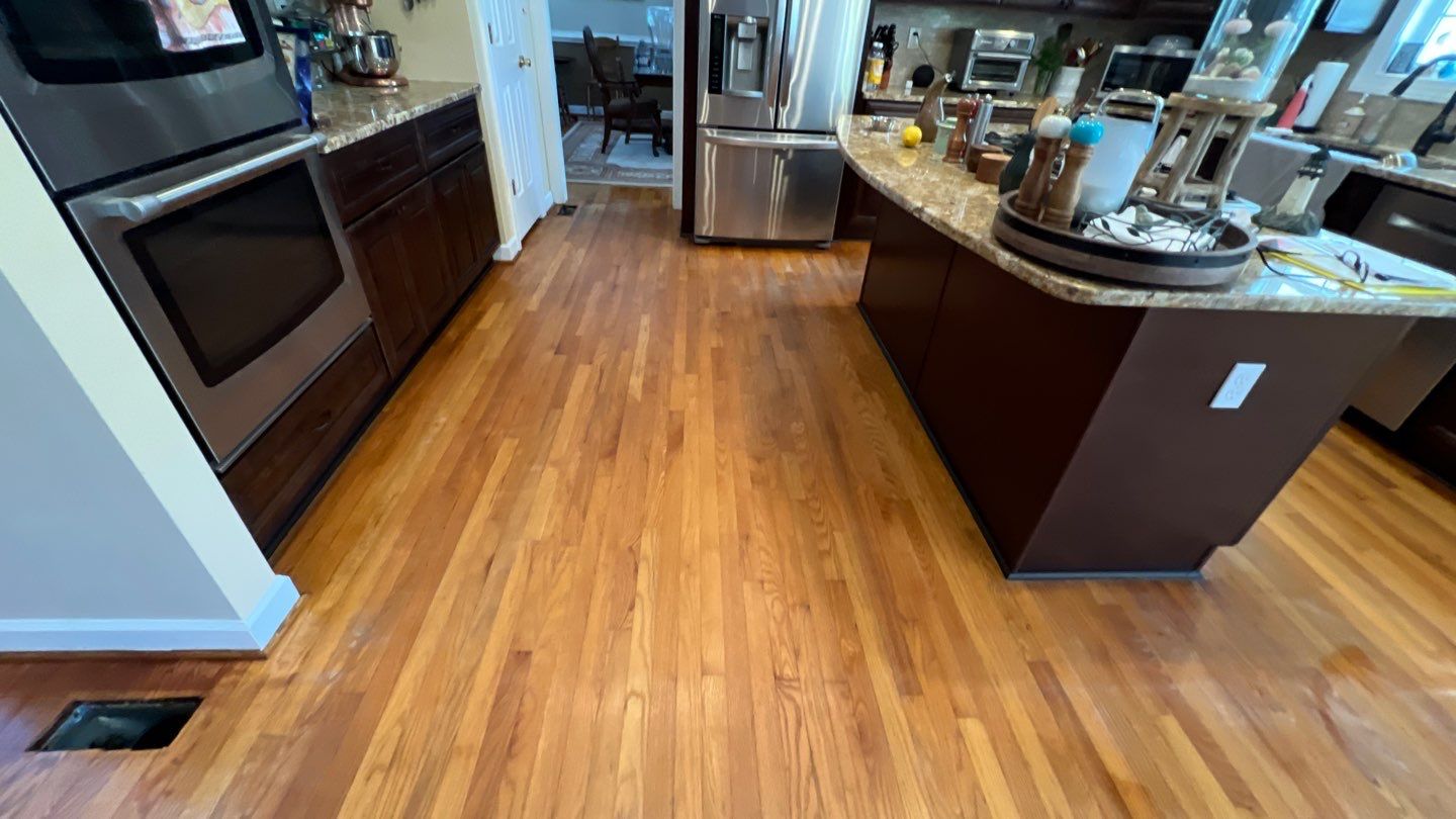Hardwood Renewal  using Finish Em by Monster Clean