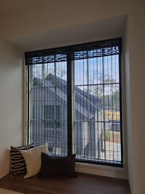 Woven wood shades
