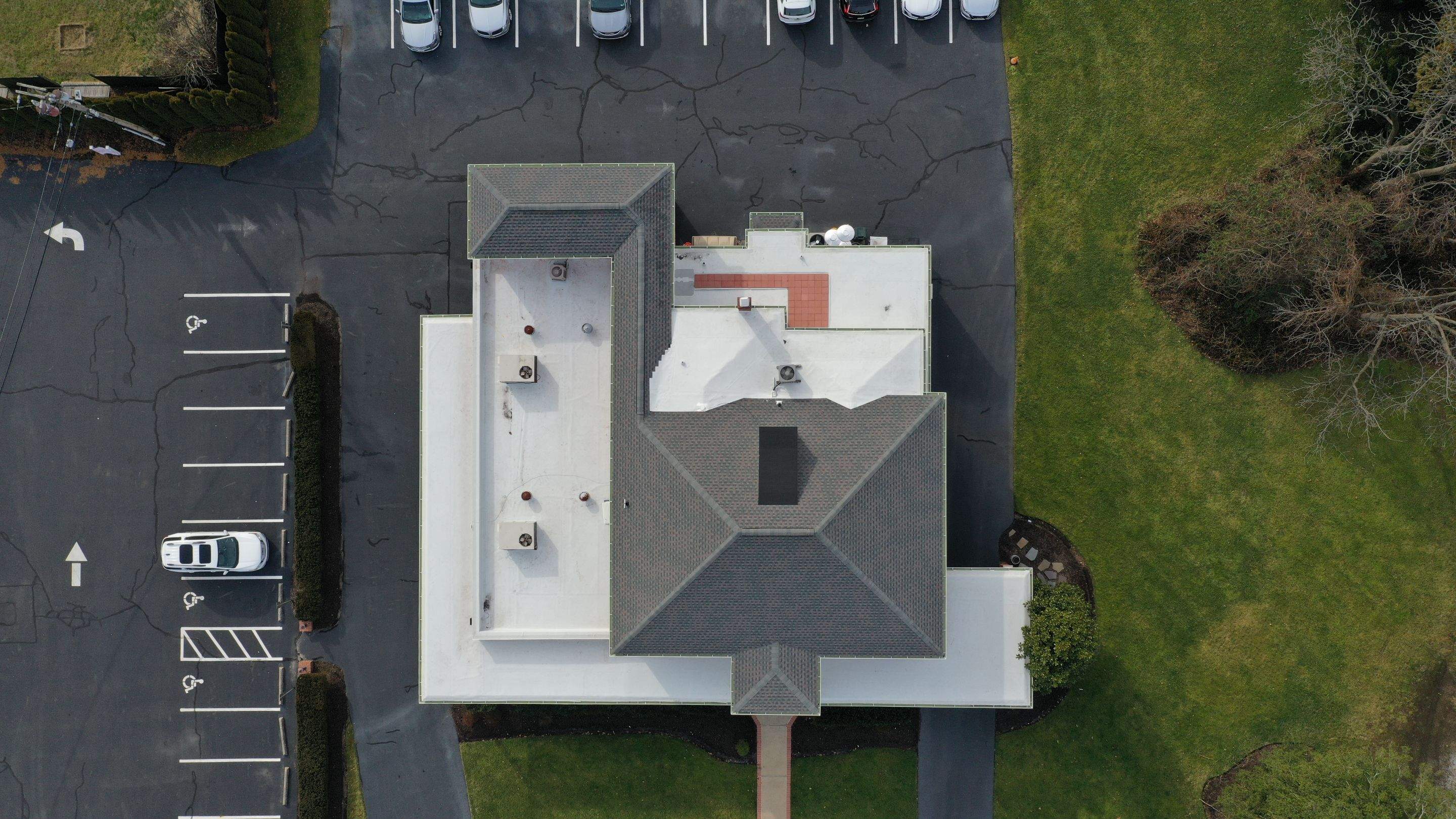 Commercial Roofing Installation using GAF Timberline / GAF TPO by All Site Roofing