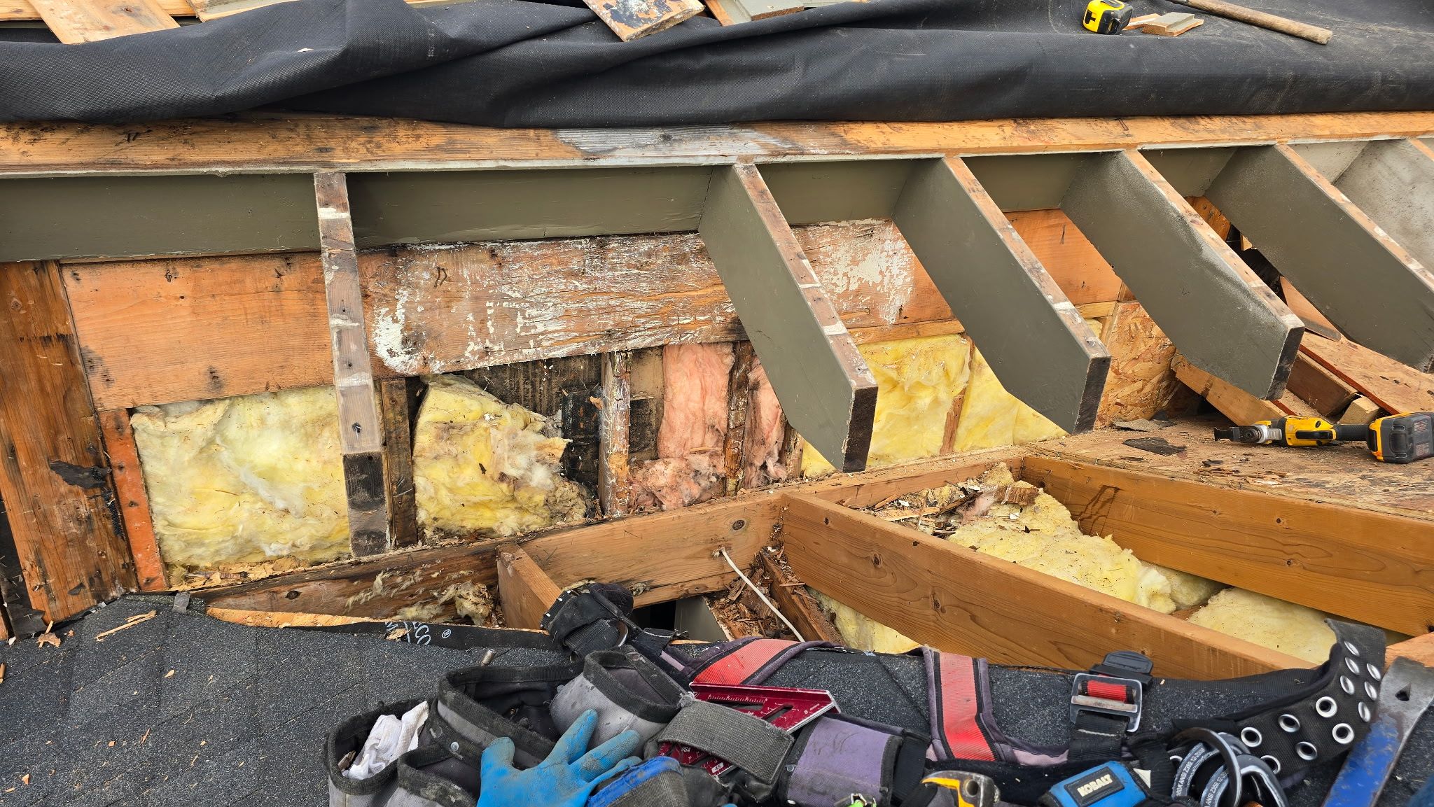 Teardown turned around by RoofWorks Northwest