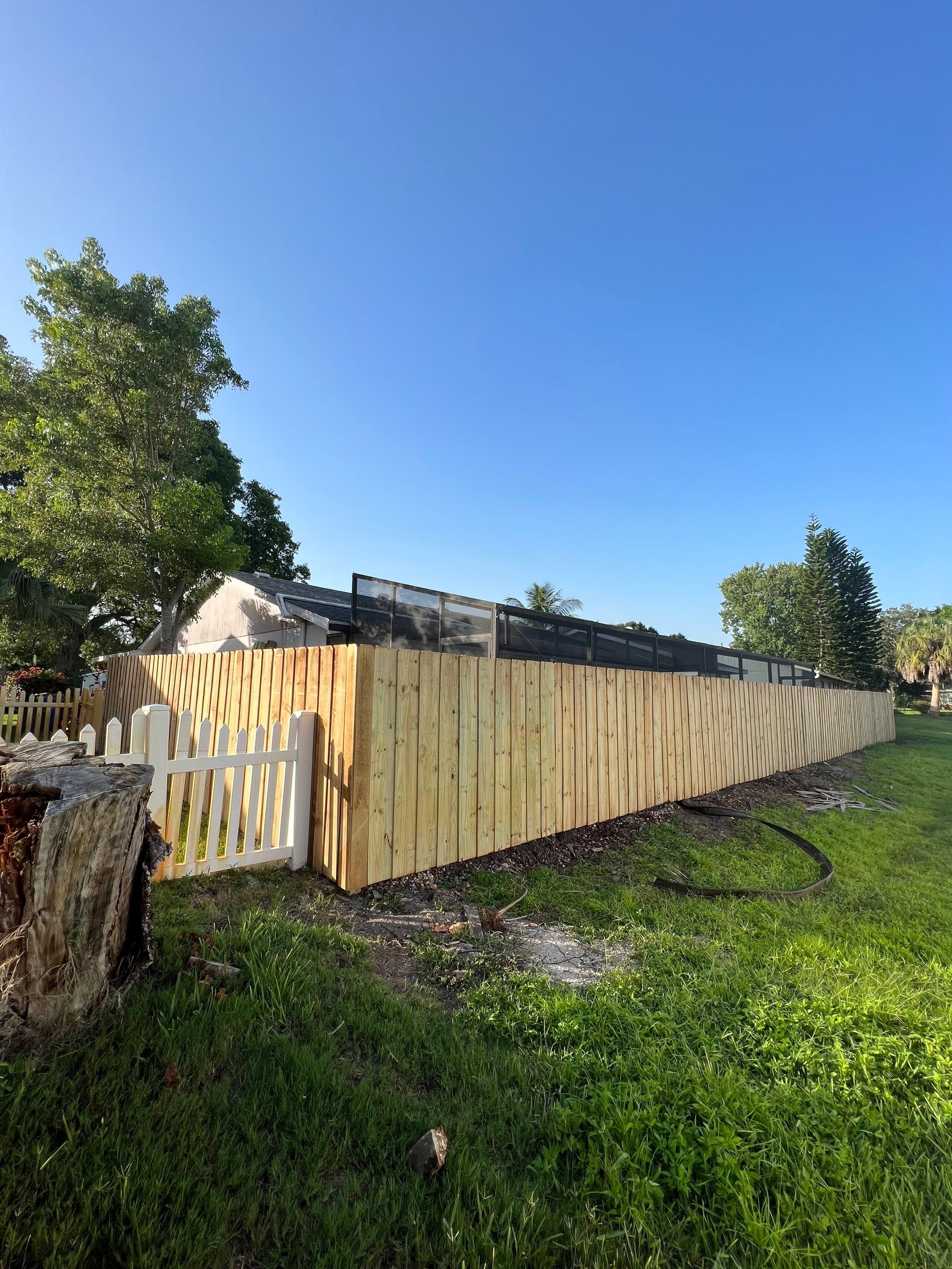 Bradenton, FL 6ft. Tall Board on Board Privacy Fence  by Asap fence and gates, LLC