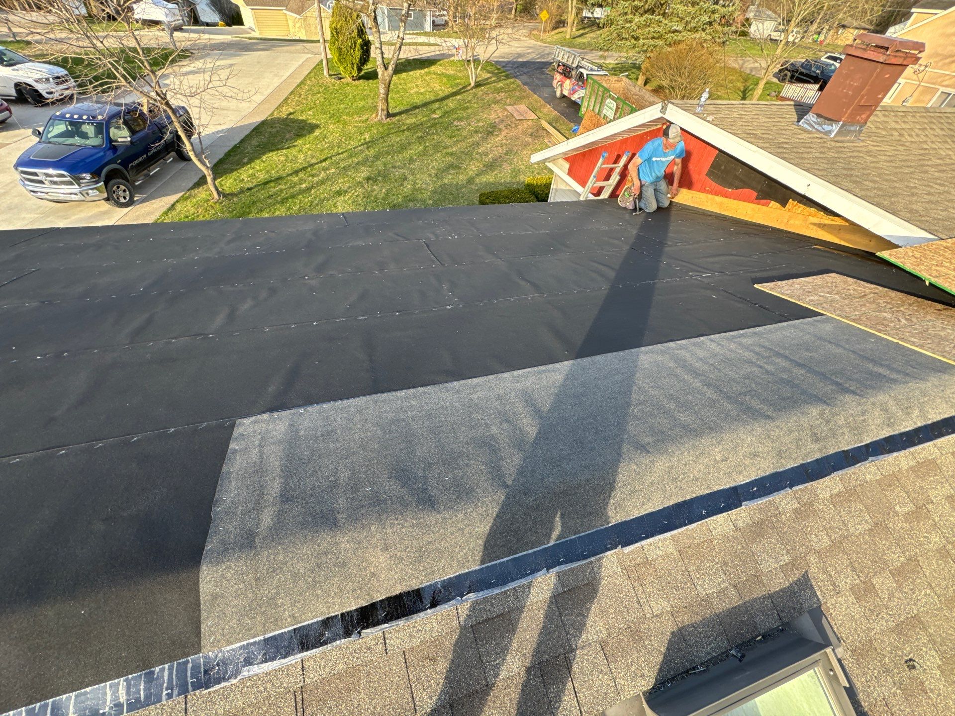 Roof Replacement using CertainTeed Landmark by 180 Contractors