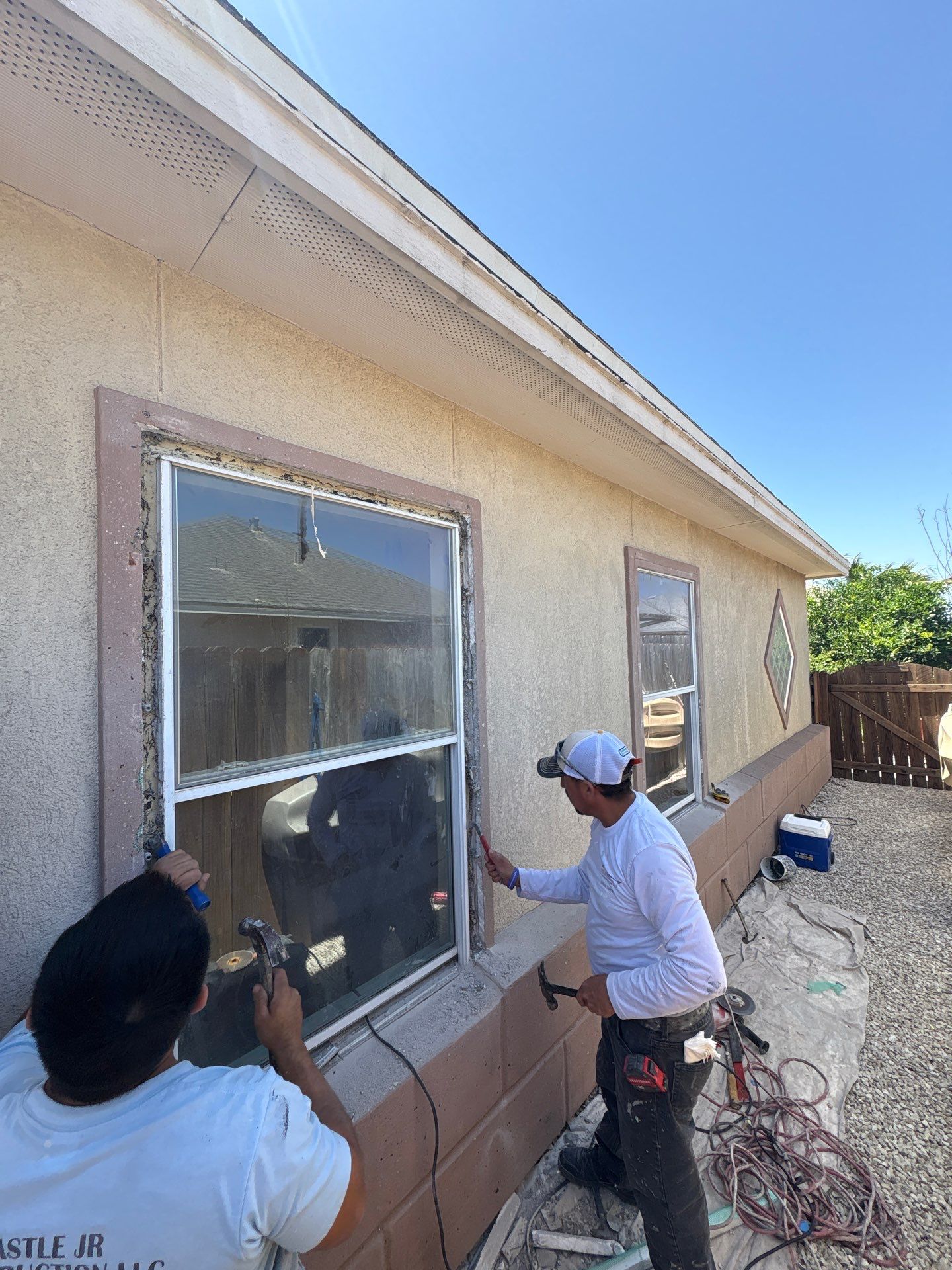 We don't need no stinking Remodel Windows. Get the Flange! by Bayfront Roofing and Construction