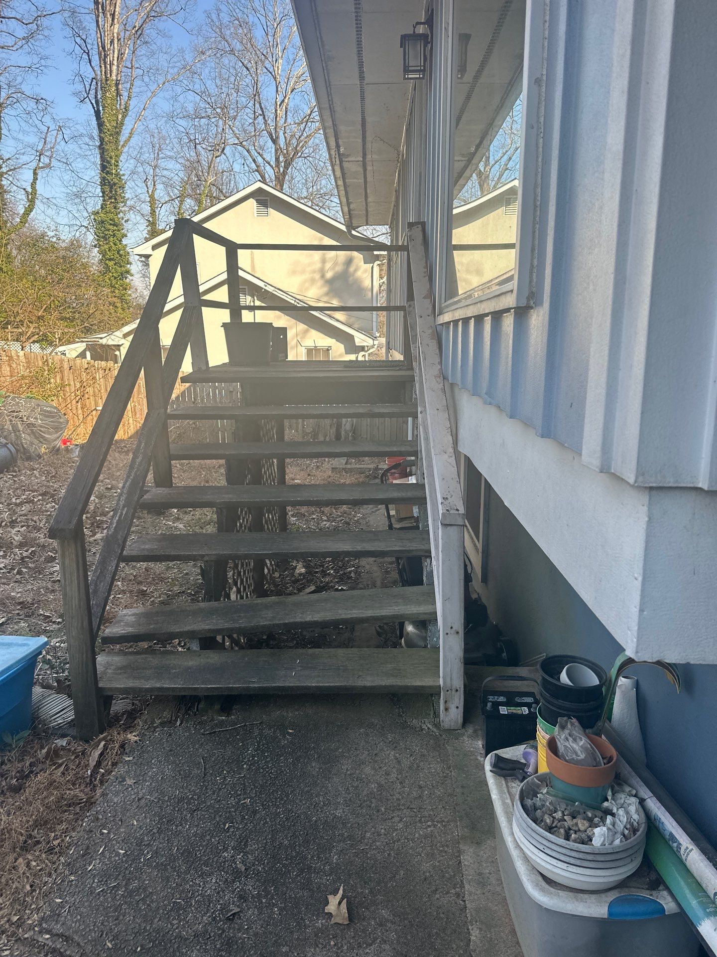 Atlanta, GA Deck Rebuild using Pressure Treated Pine by Nelson Exteriors 