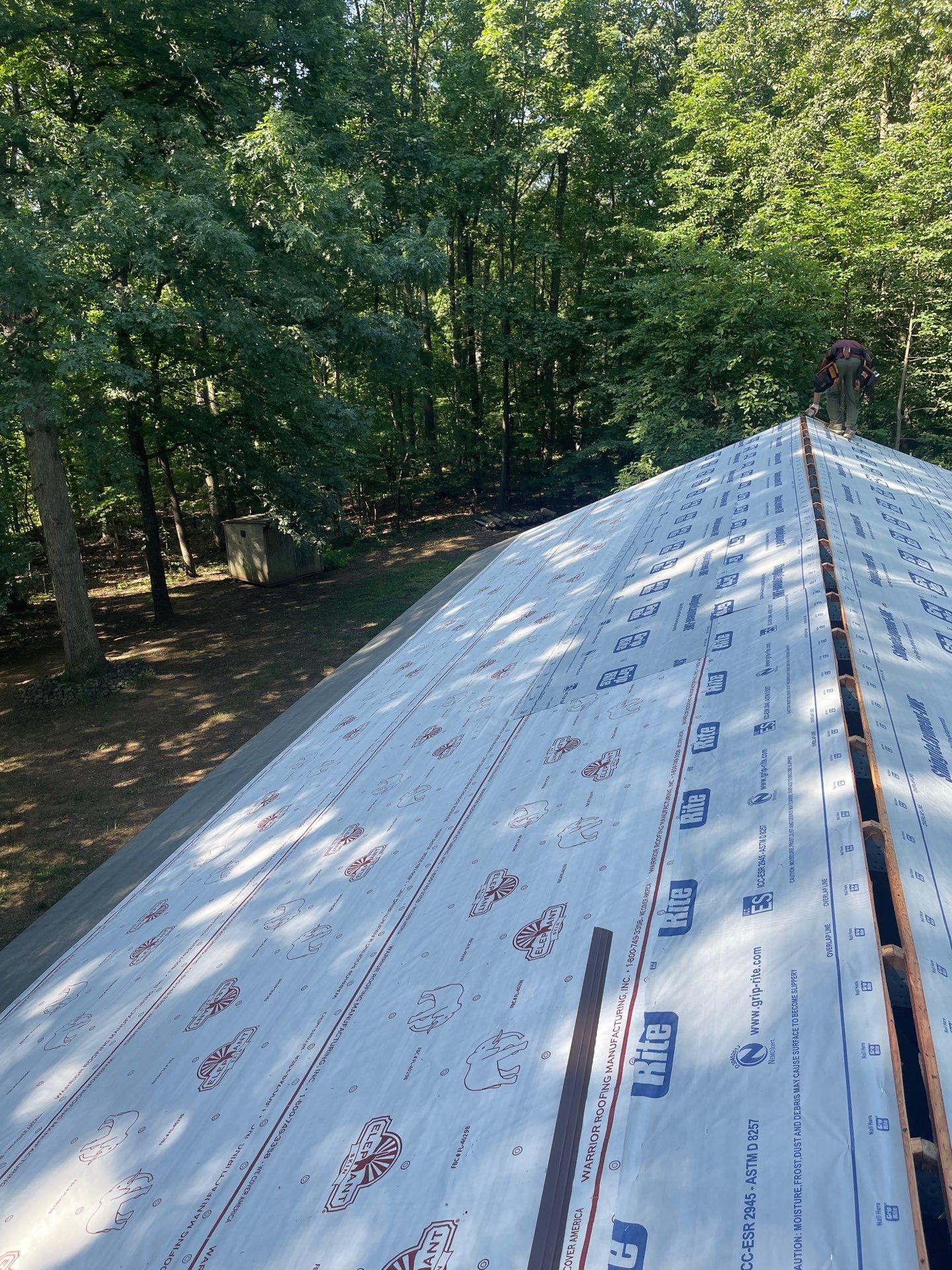 Carport Shingle Roof Replacement in New Windsor MD by Bealing Roofing & Exteriors
