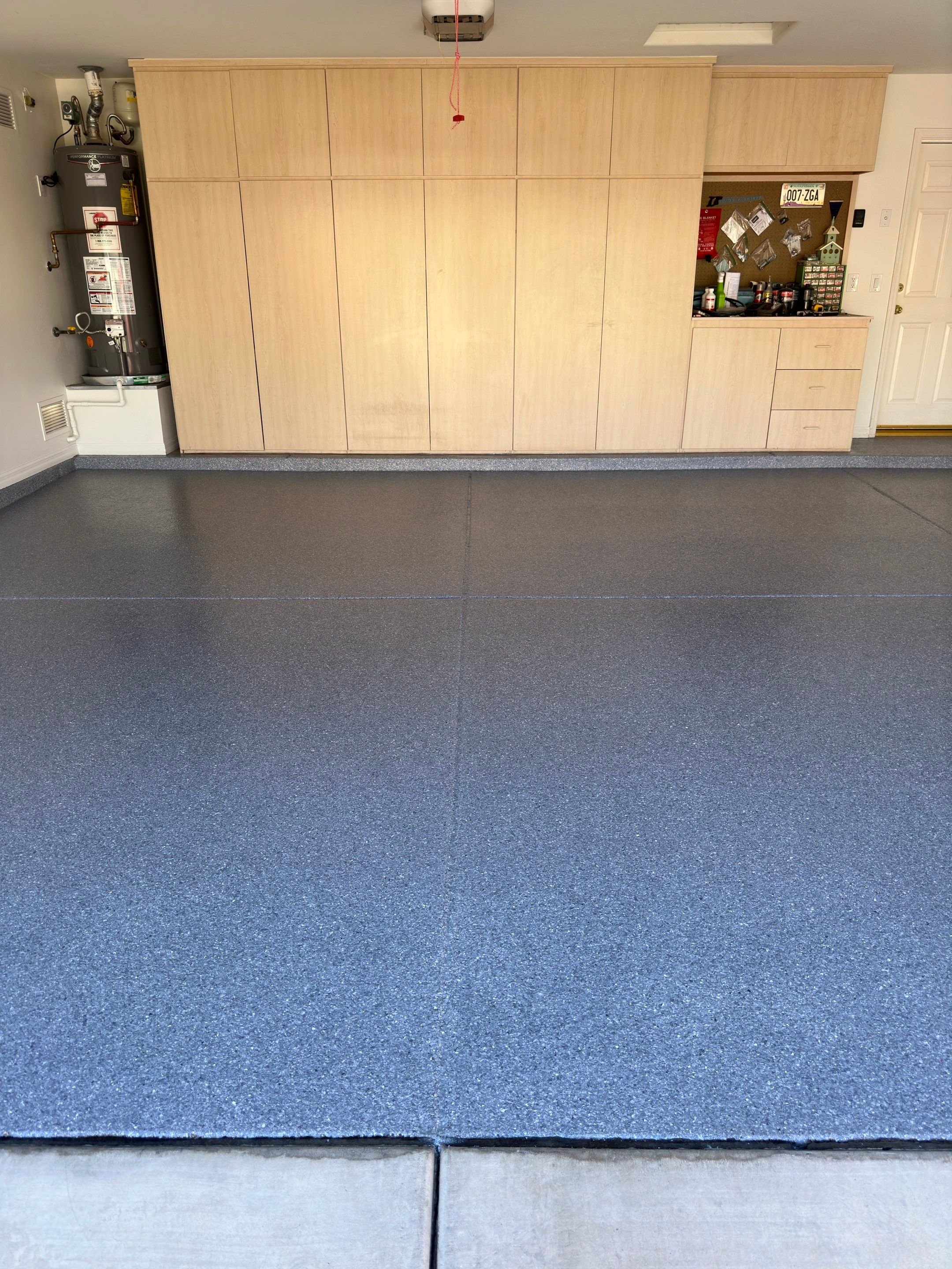Garage Floor Epoxy - Cave Creek by Crash of Rhinos Painting & Garage Floors