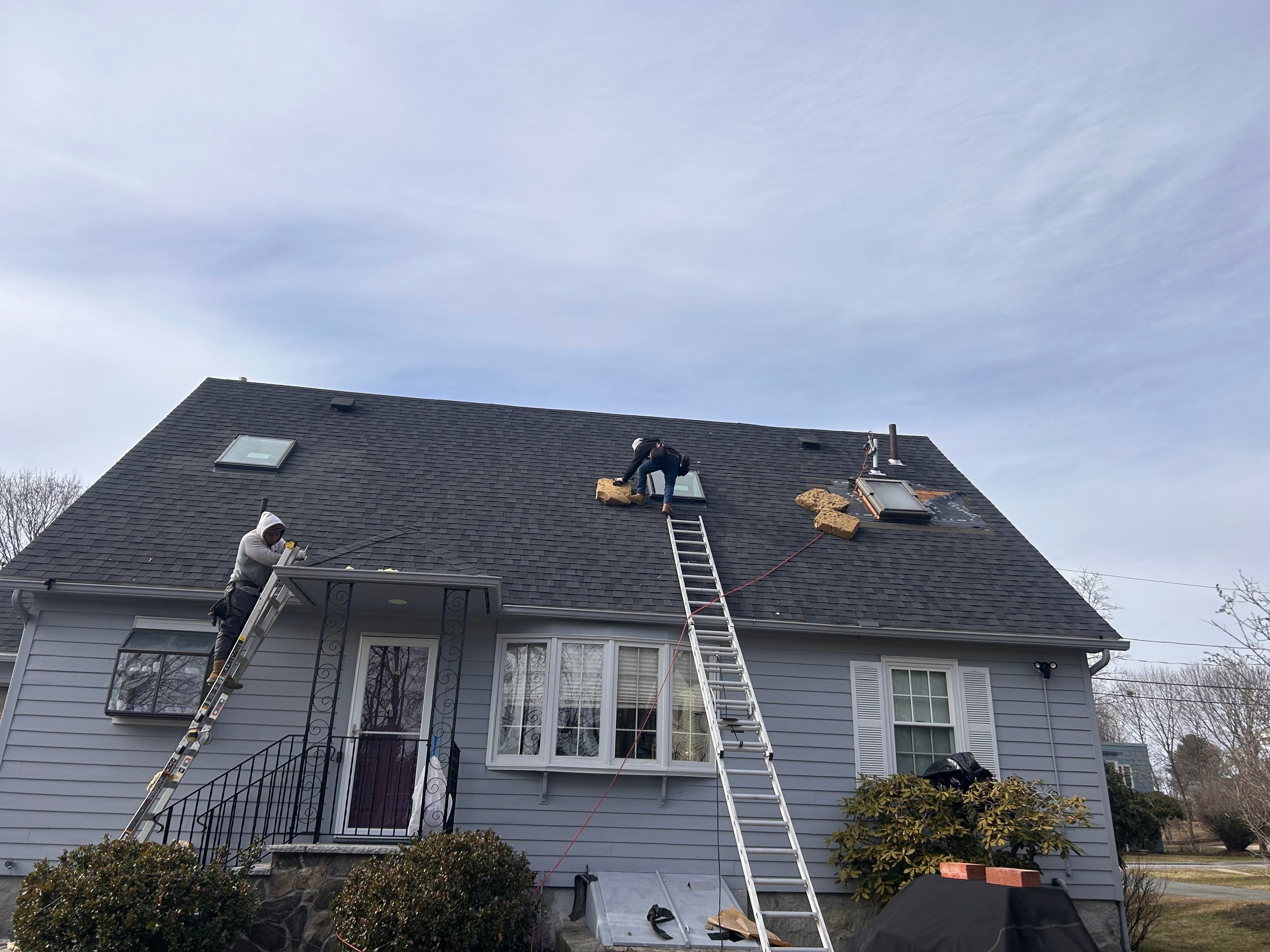 Project: Premium Skylight Replacement + Gutter Upgrades by Mighty Dog Roofing of Greater Middlesex County