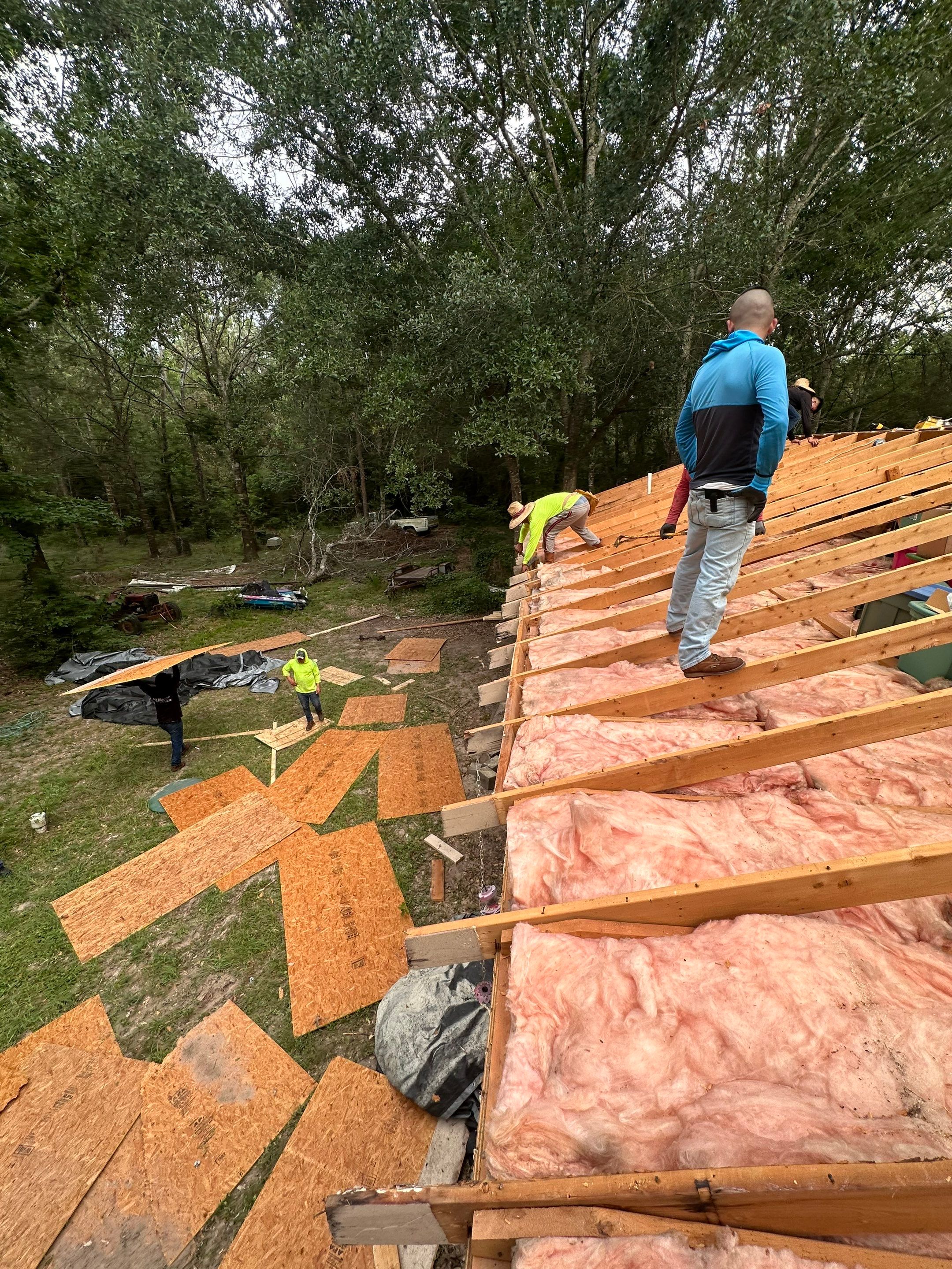 Residential Roofing Installation using Owen's Corning Duration (Lifetime) Shingles by Roof Repair Company