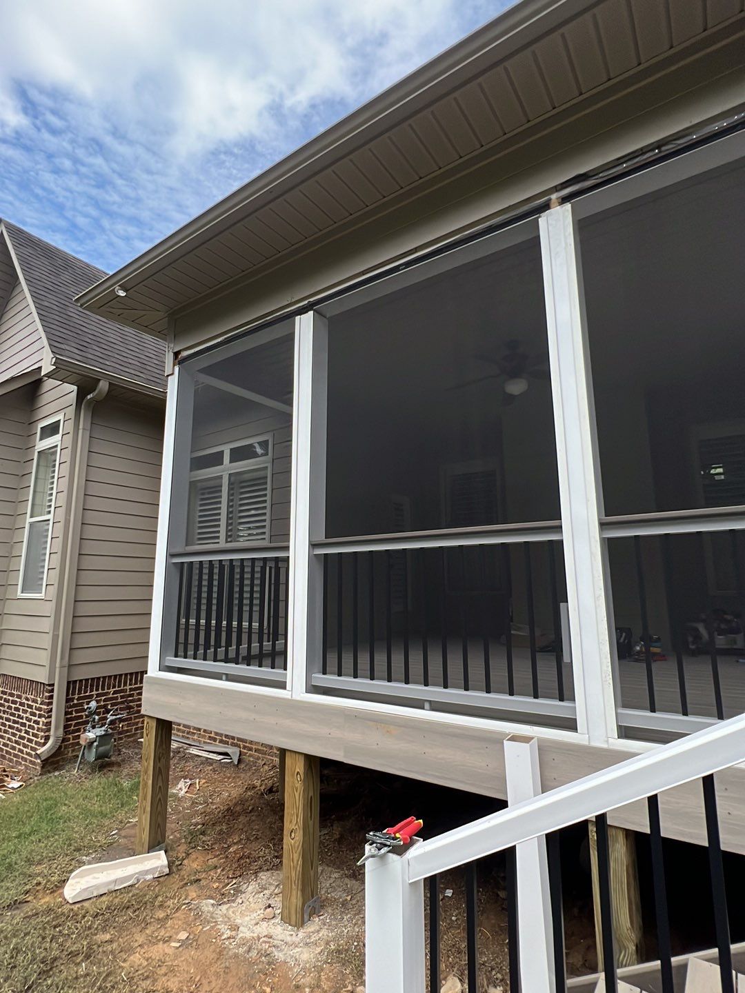 Tiffany Estates - Composite Deck Installation  by Pillar and Pine