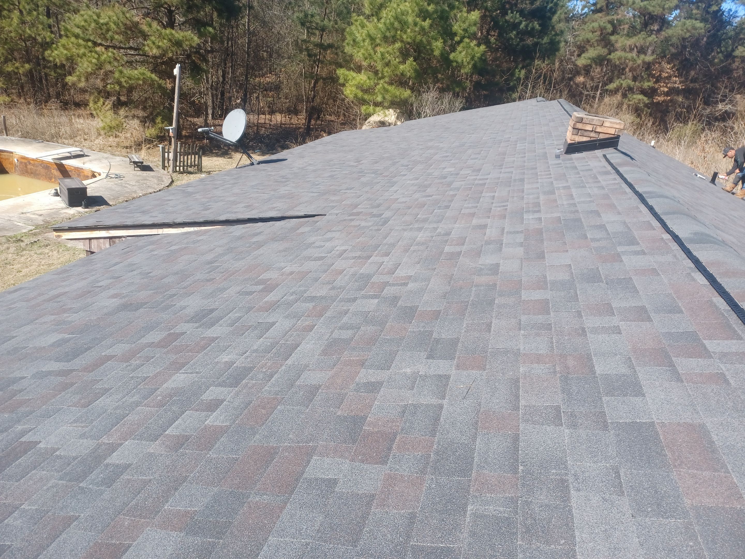 Residential Shingle Reroof using Malarkey Vista by Hostetler Roofing
