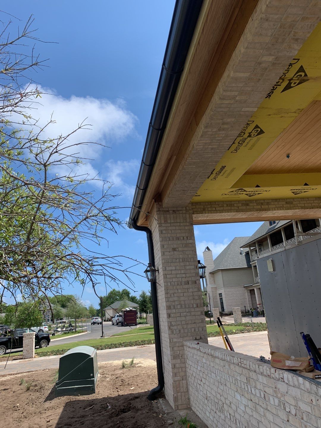 Half-Round Gutters for Coastal Homes in Panama City Beach FL by Gutter Professors