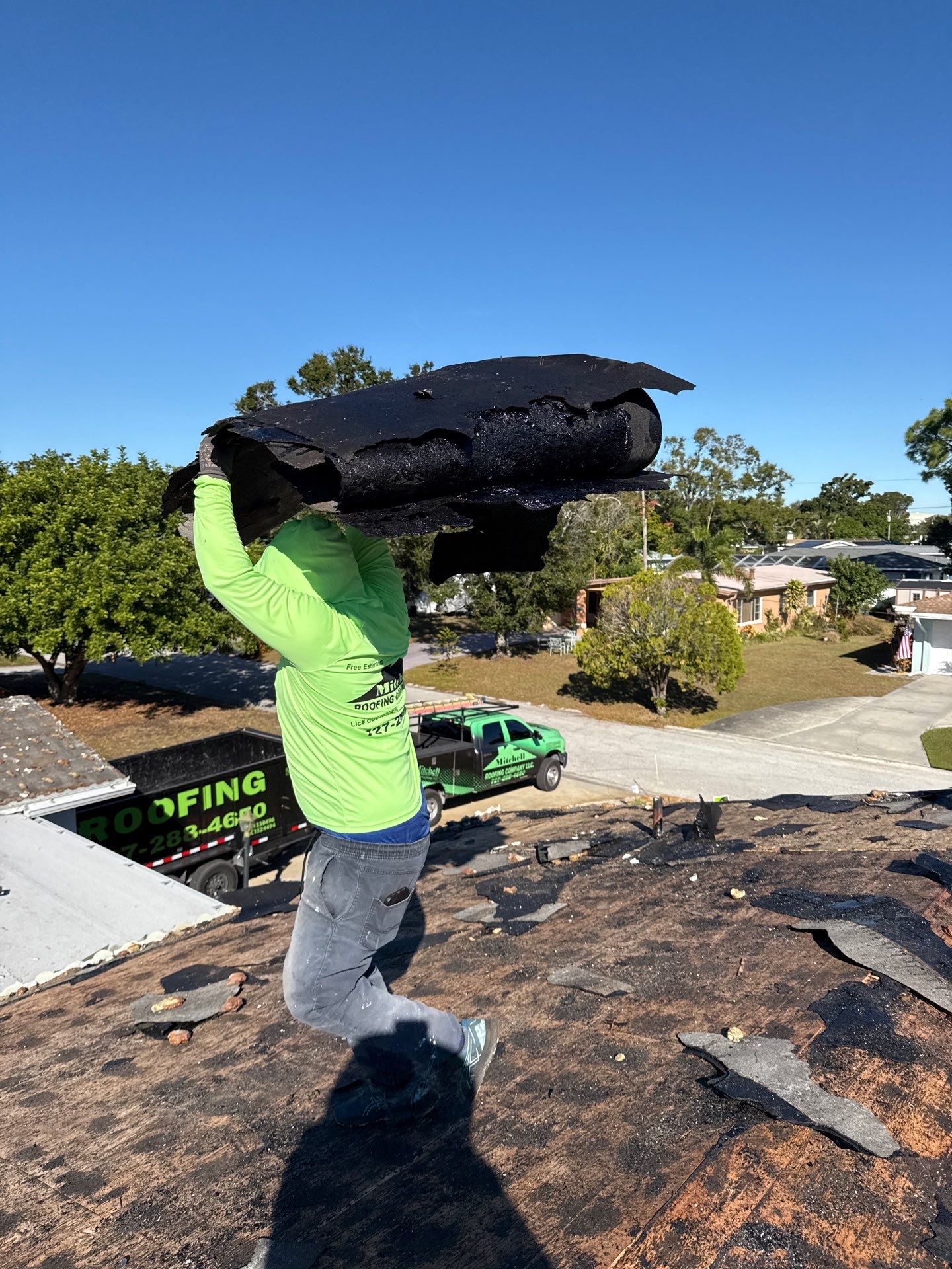 Project in St. Petersburg 33710 by Mitchell Roofing Company LLC