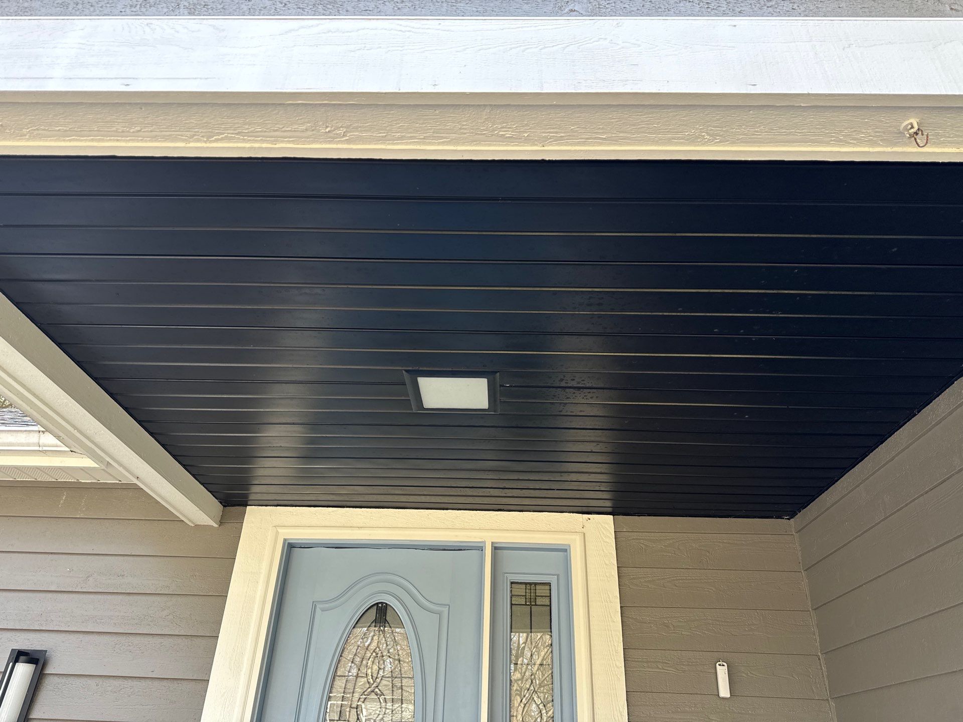 Garage dry wall repair/ re-texture, re-paint by Gordon Painting