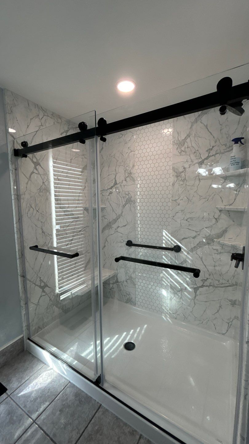 Extra Large Shower by BathPlanet SW Virginia