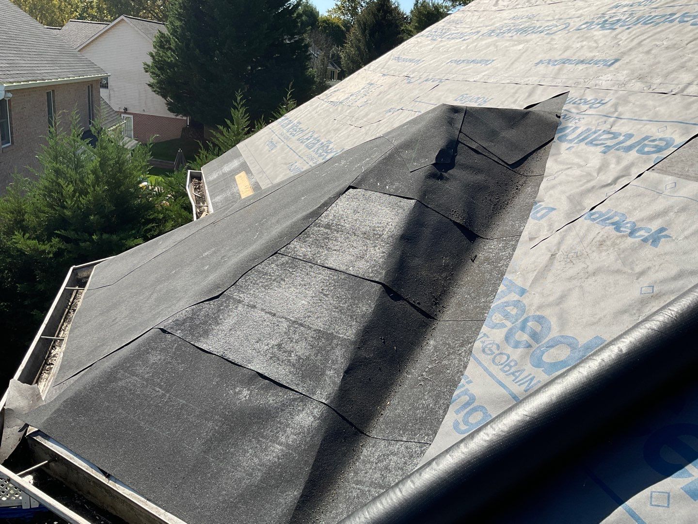Residential Roofing Installation by Alpha Design Services