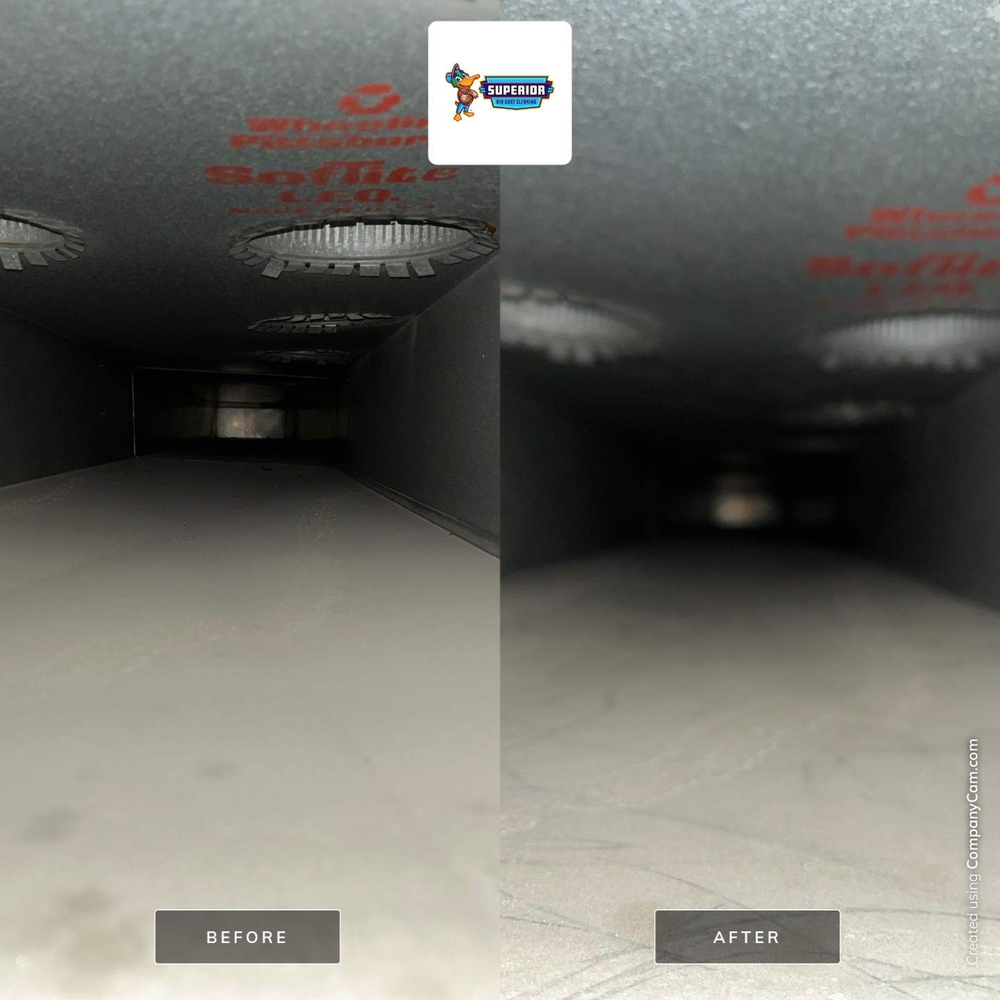 Air Duct Cleaning With a Vacuum Truck in Bethel Park, PA by Superior Air Duct Cleaning