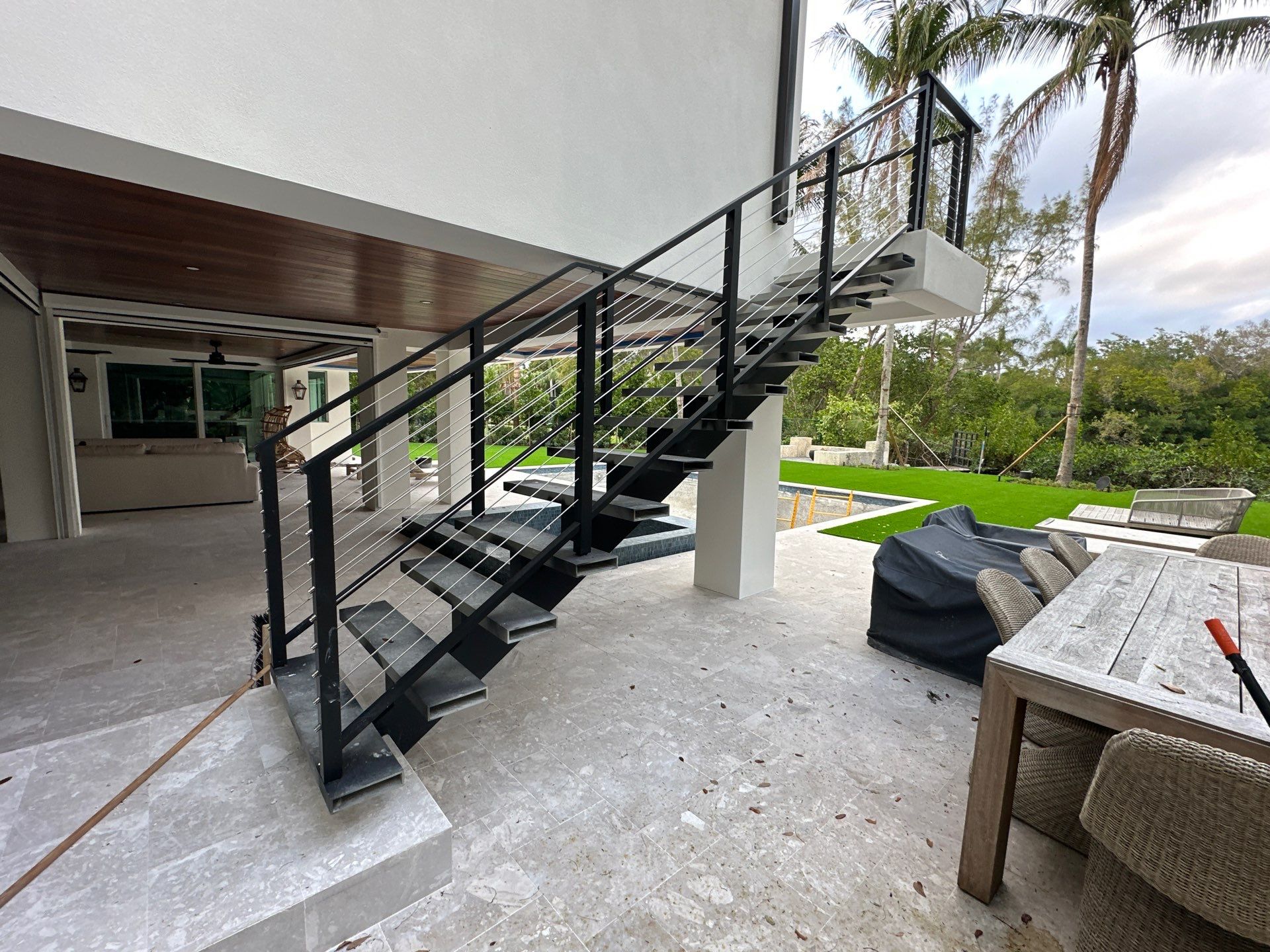 Custom Home in Coral Gables by Toledo Iron Works