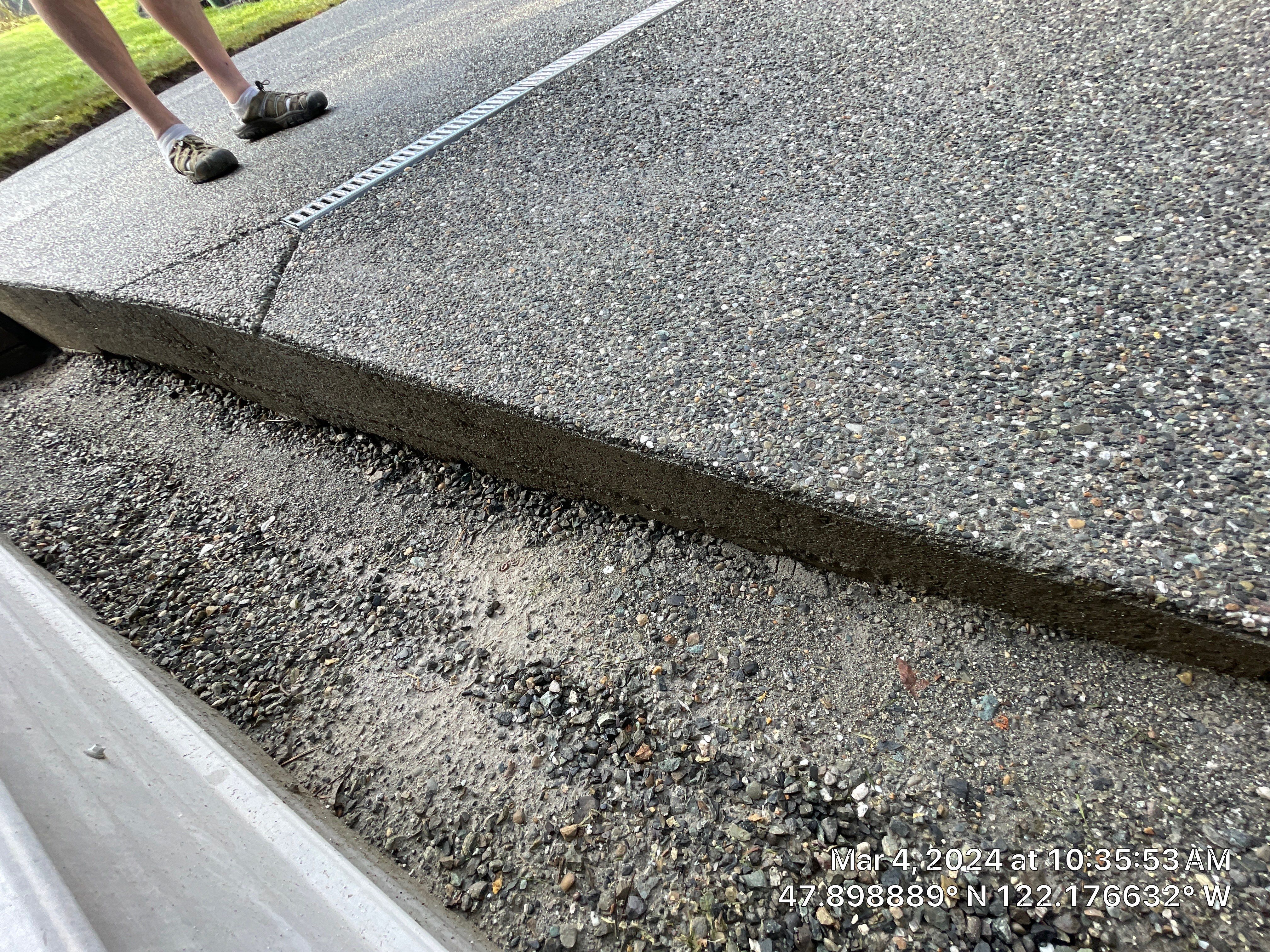 Wayne | Concrete patio & Walkway by Jireh Asphalt & Concrete Inc 