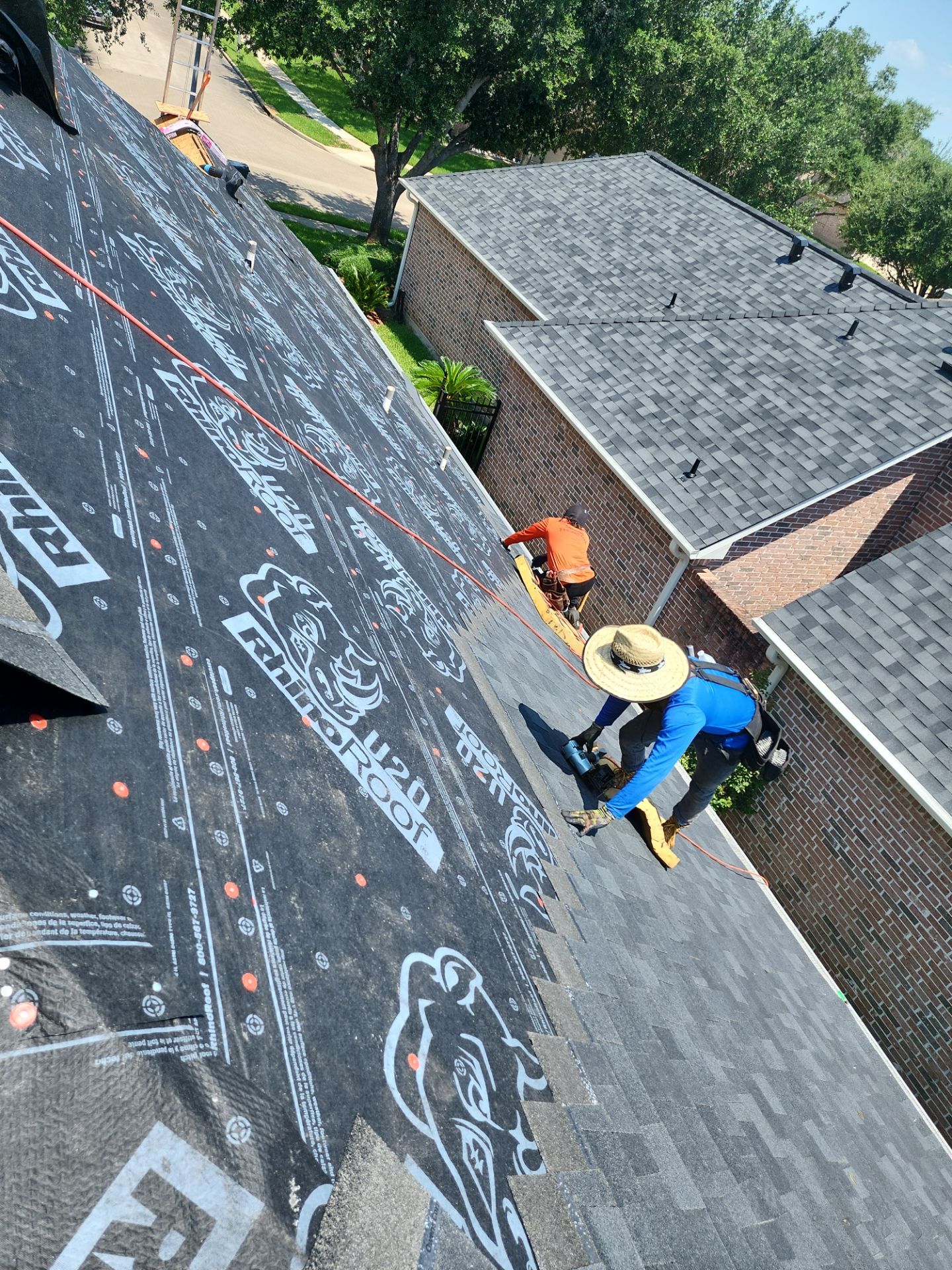 Residential Roofing Repair using Owen's Corning Duration (Lifetime) Shingles by Roof Repair Company