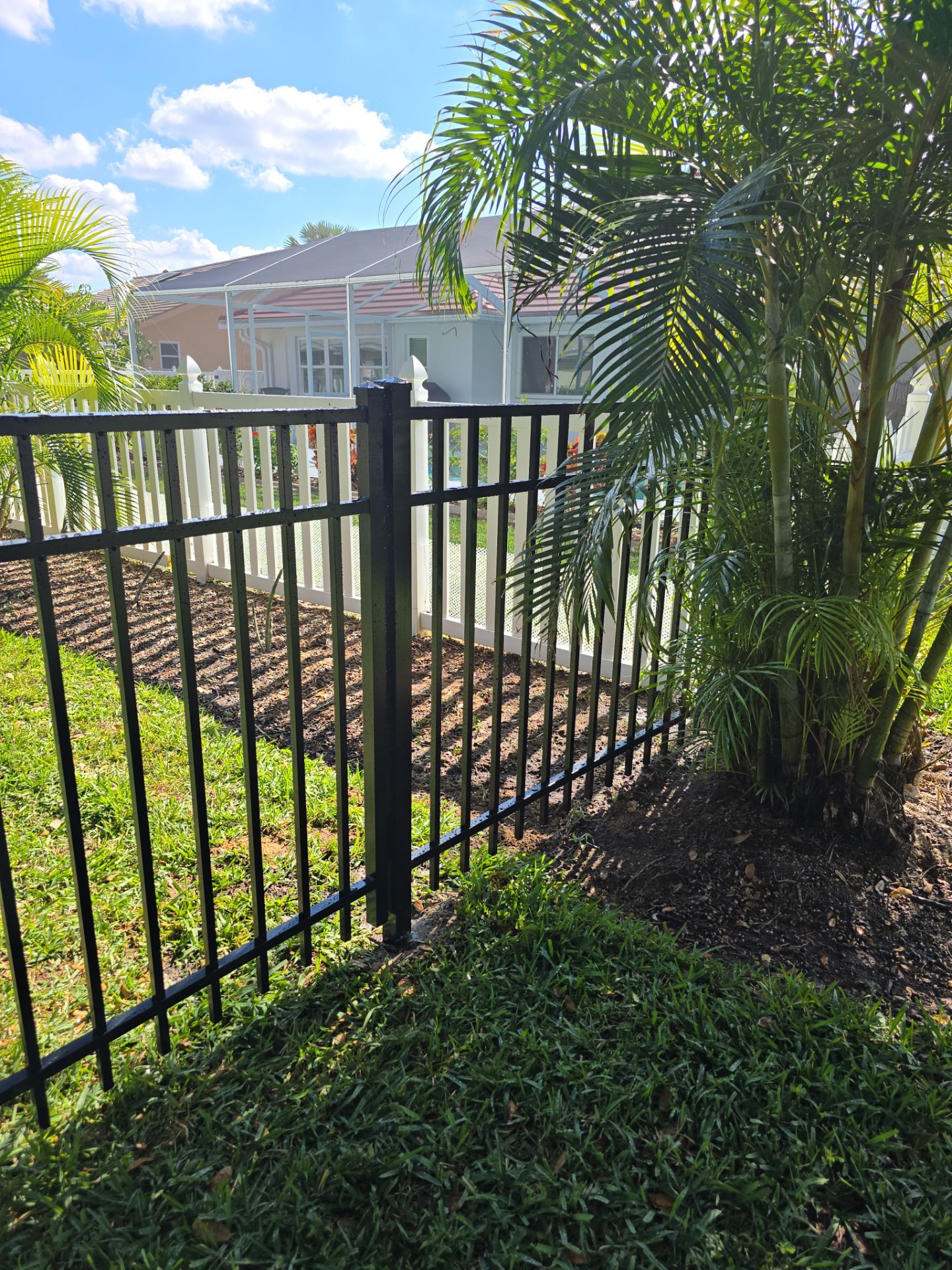 Commercial Aluminum Install in Nokomis by True Fence LLC