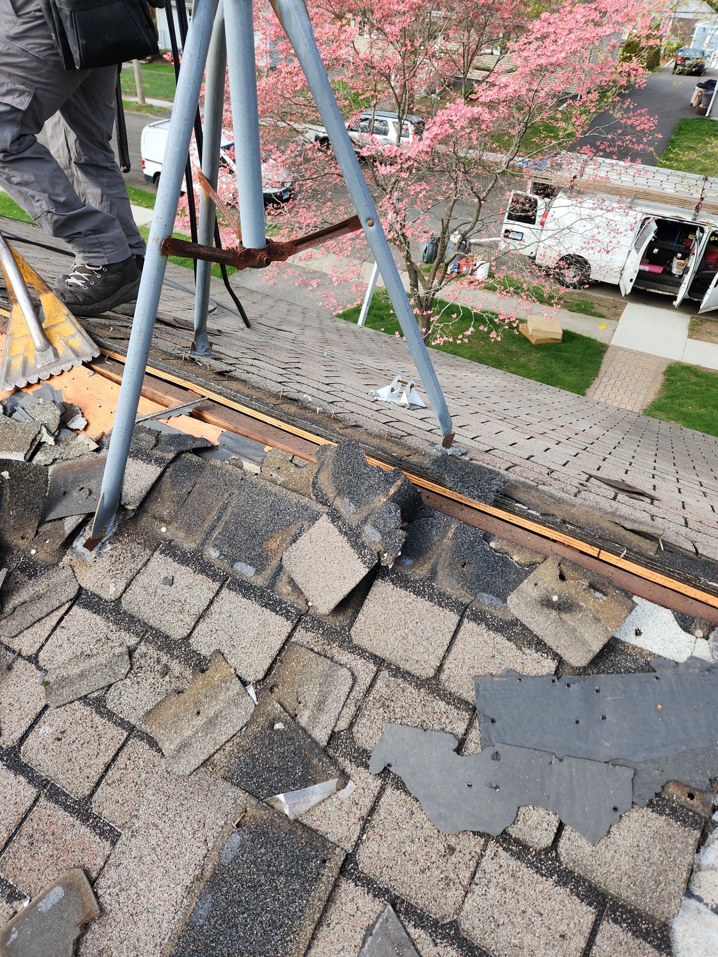 Residential Roofing Installation and Structural Plywood Replacement in Stratford by A Plus Exterior