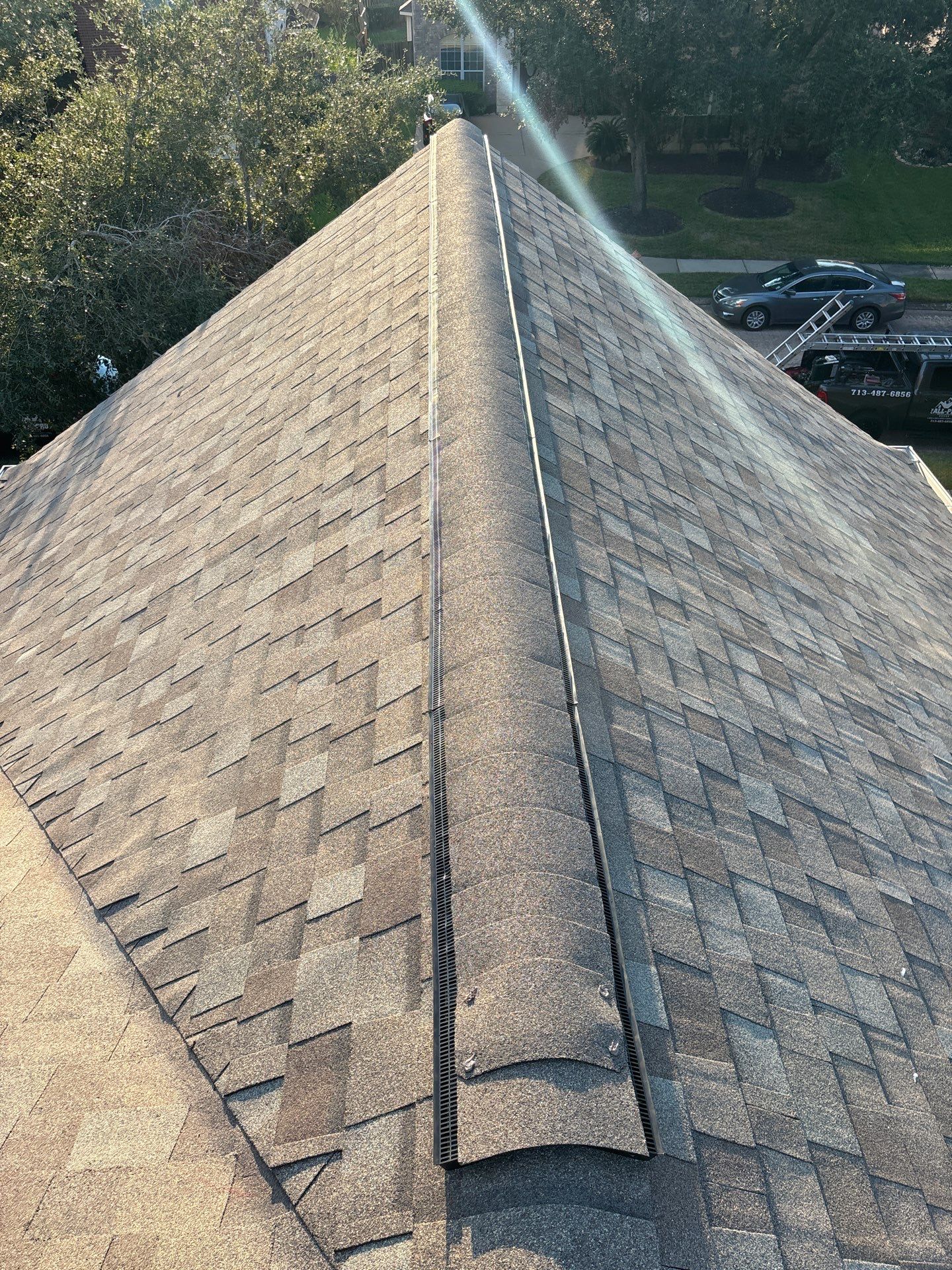Residential Roofing Installation using Owen's Corning Duration (Lifetime) Shingles by Roof Repair Company