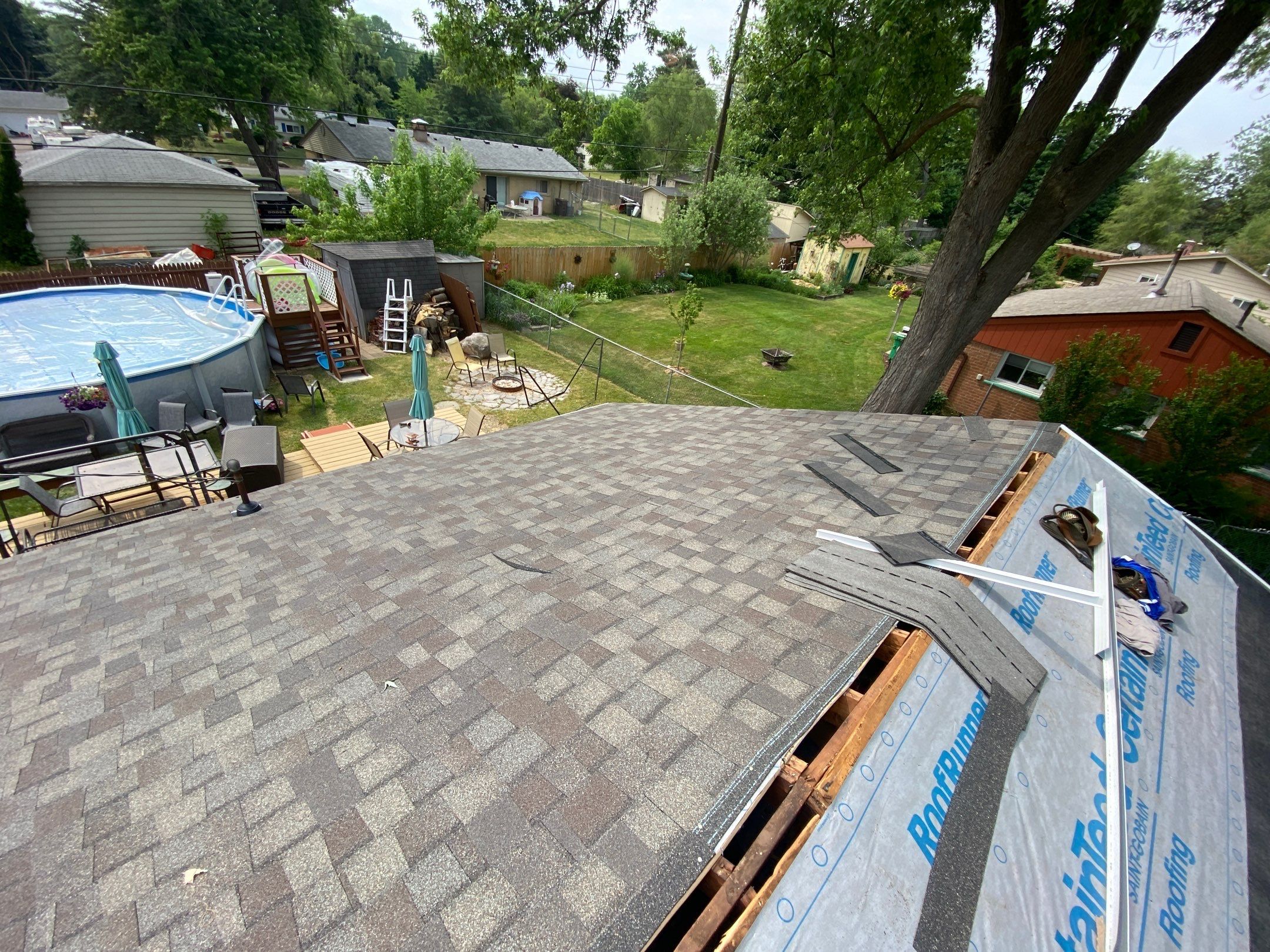 Roof Replacement using CertainTeed Landmark by 180 Contractors