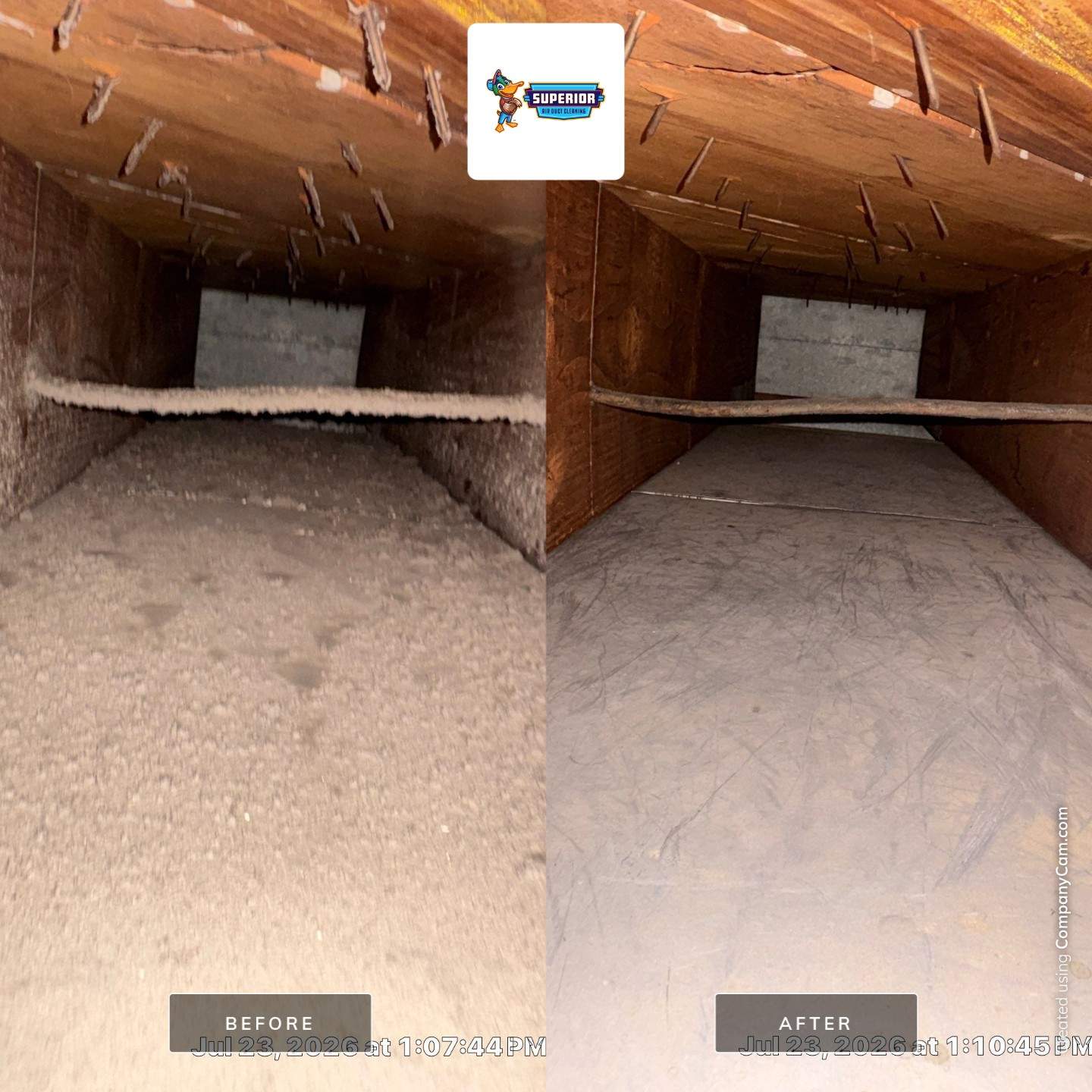 Full Residential Air Duct Cleaning in New Brighton Pennsylvania by Superior Air Duct Cleaning