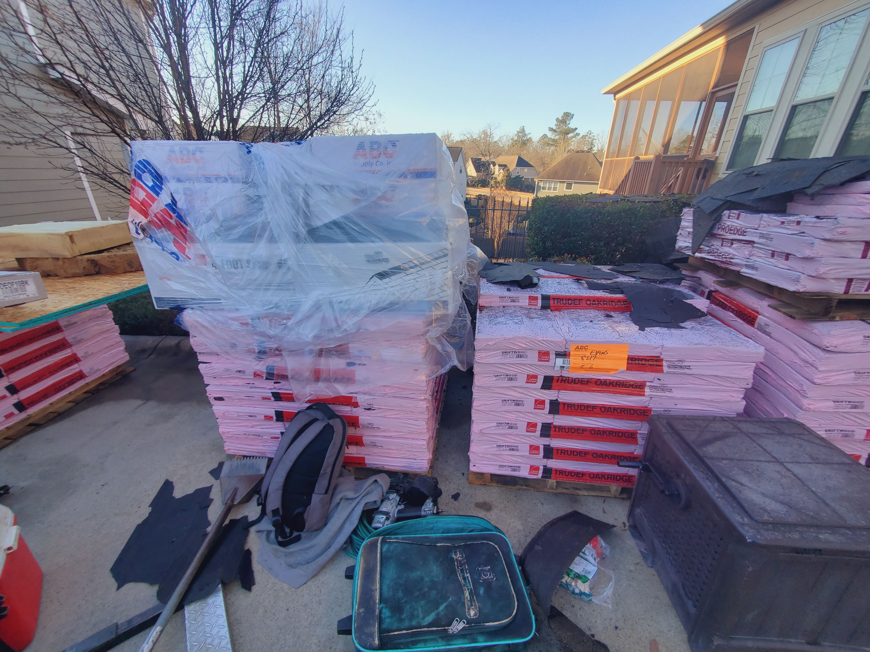 Residential Roofing Installation using Owens Corning by Inspector Roofing and Restoration