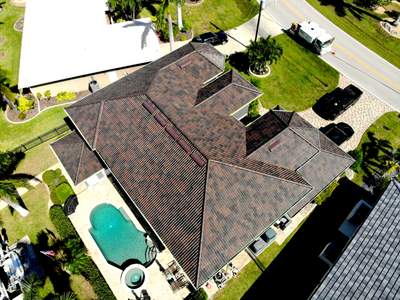 Residential Roofing Installation using Brava Spanish Tile in Punta Gorda, FL