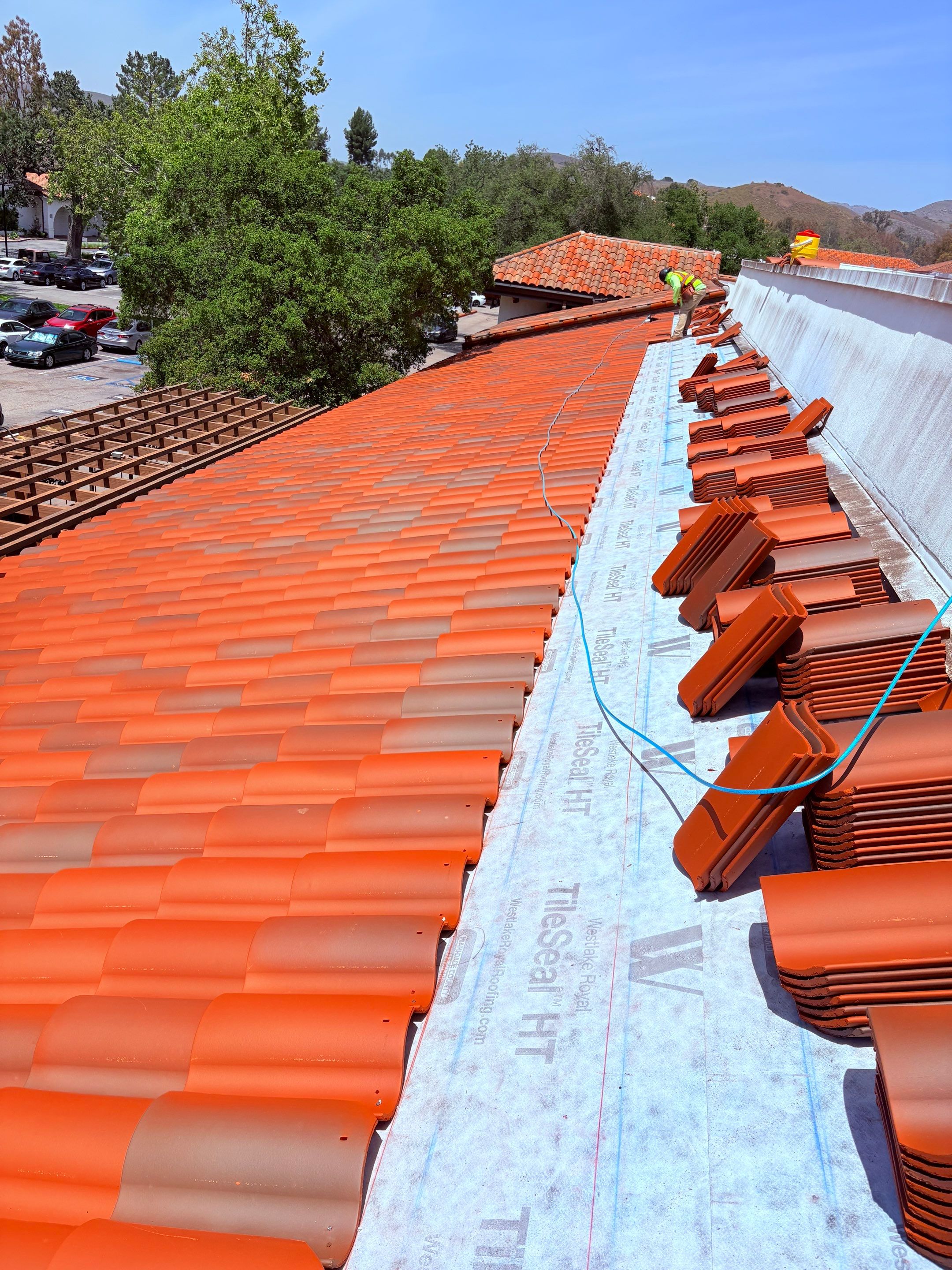 Regency Westlake Shopping Center  by Sanchez Single Ply Roofing