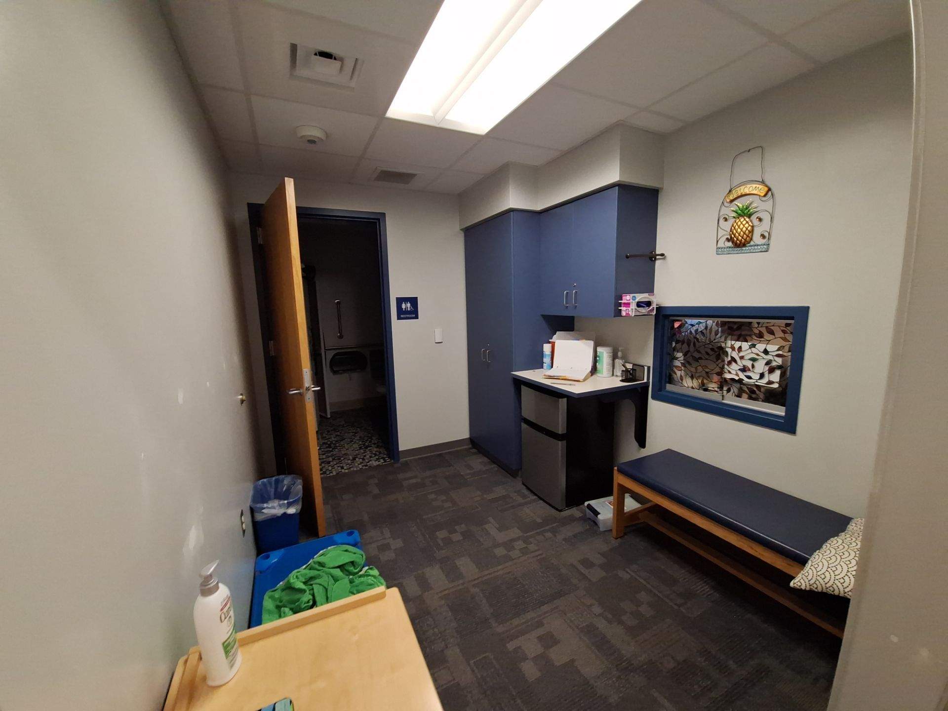 Interior Drywall Patching and repainting for Oakridge School district! by Gordon Painting