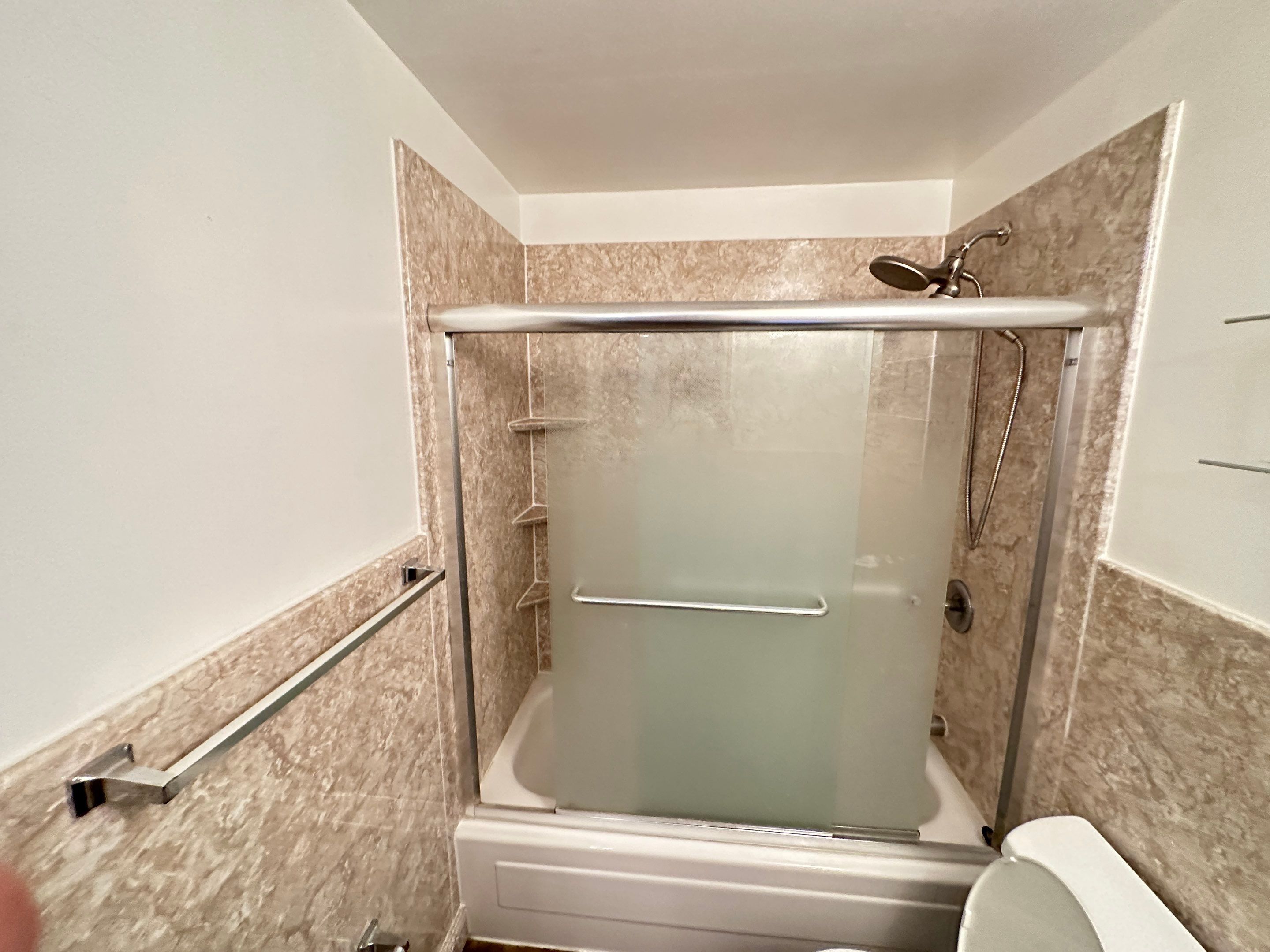 Bathroom Remodel using Tile by Home Concepts Construction