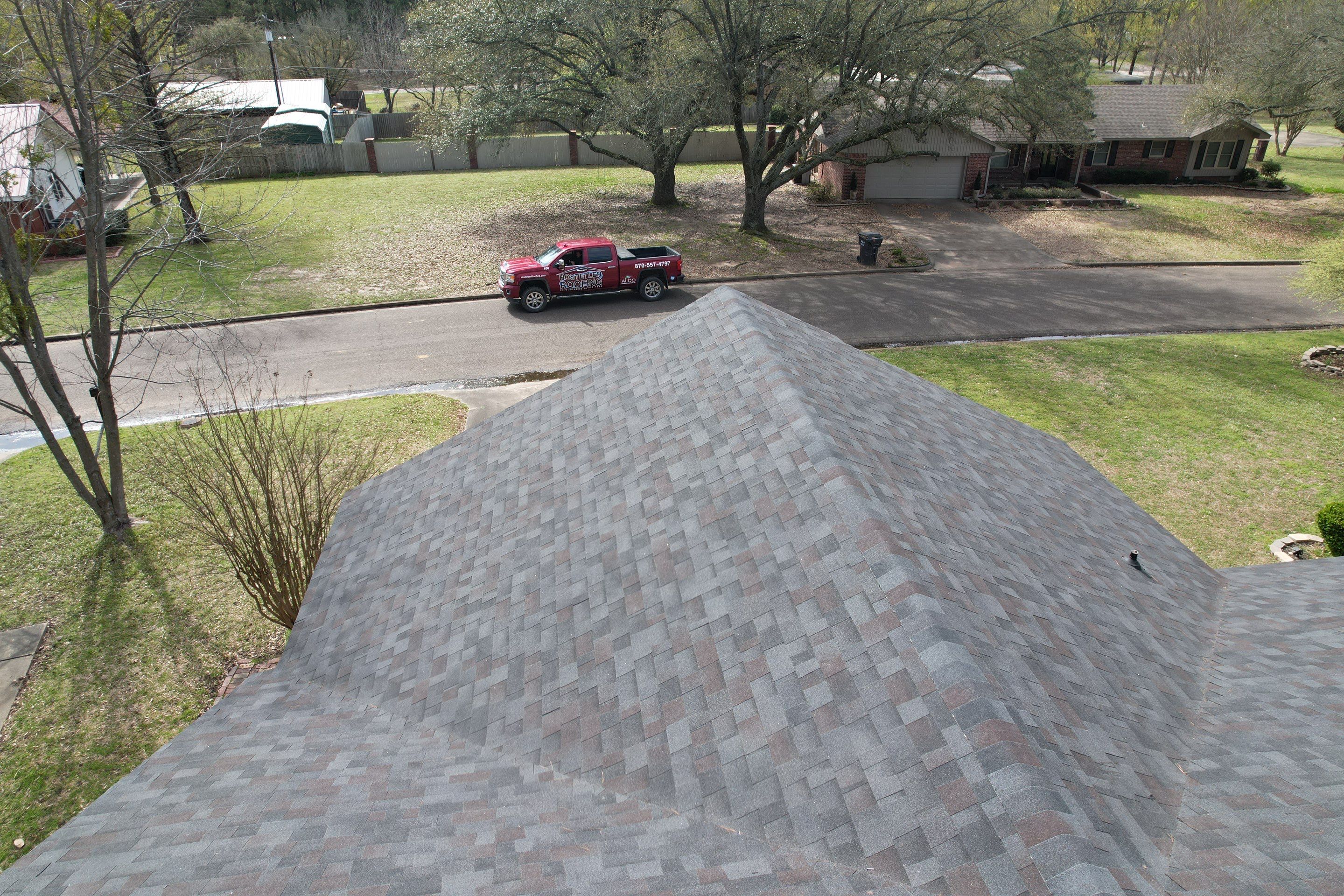 Residential Shingle Reroof using Malarkey Highlander NEX by Hostetler Roofing