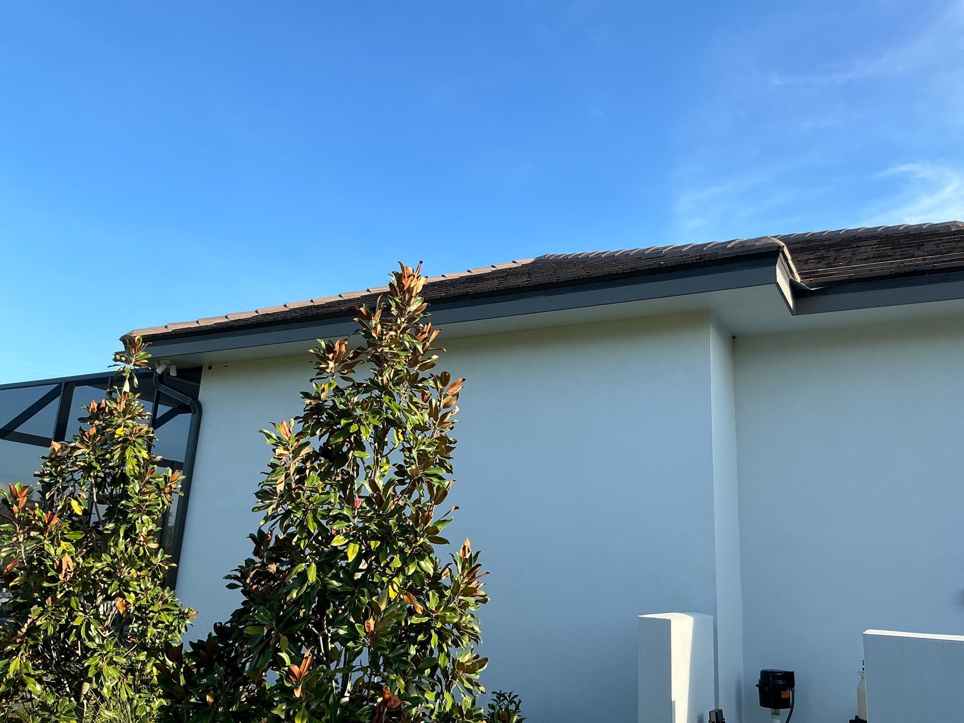 Bronze K-Style Gutters for Homes in Parrish FL by Gutter Professors