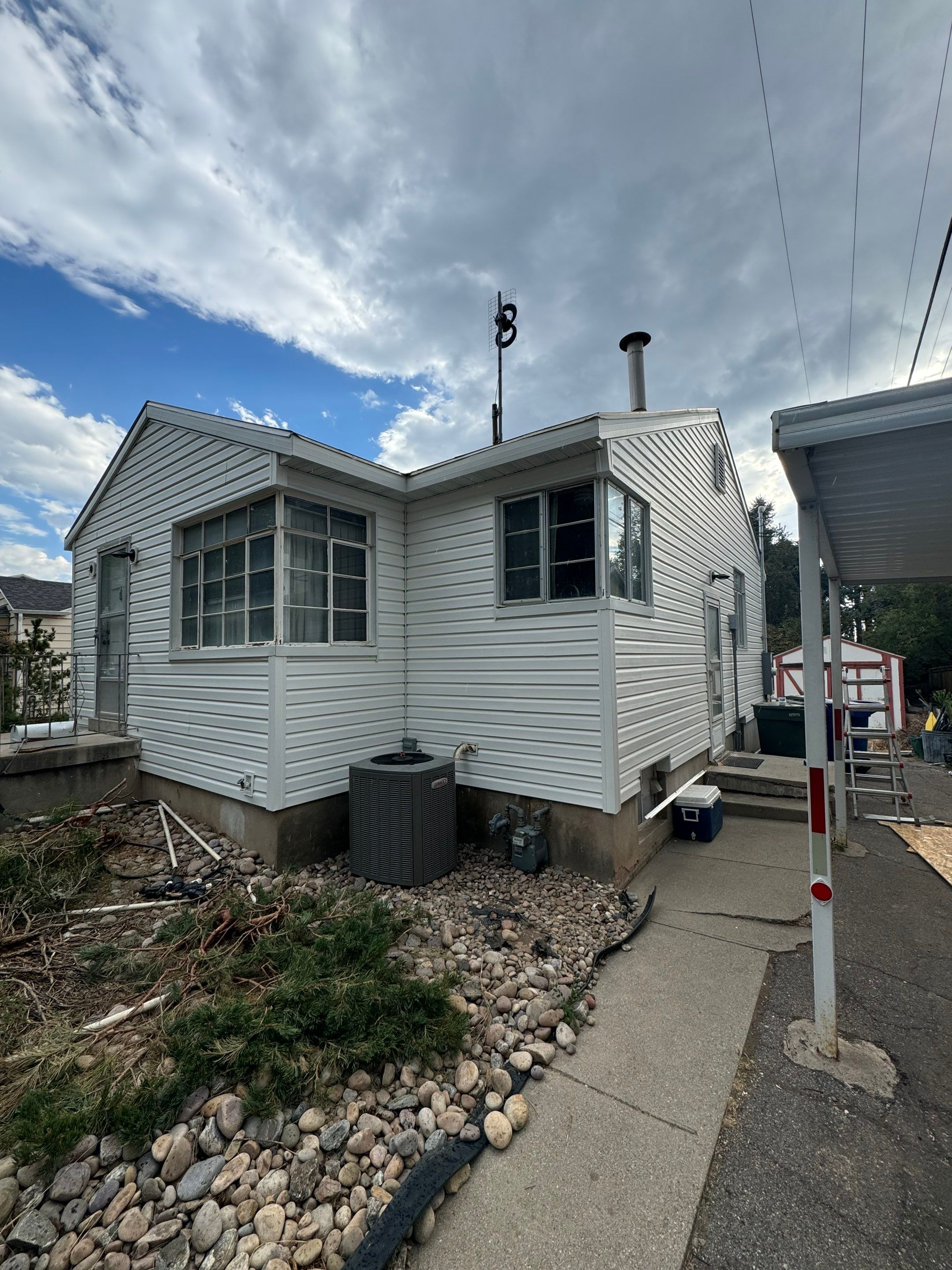 Salt Lake City | Classic Vinyl-to-Vinyl Upgrade | Crisp White by Ideal Siding Utah