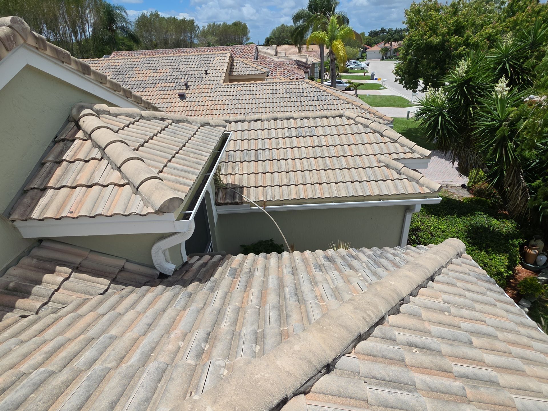 Tile Roof Replacement and Sheathing Repair in Boynton Beach by Aastro Roofing