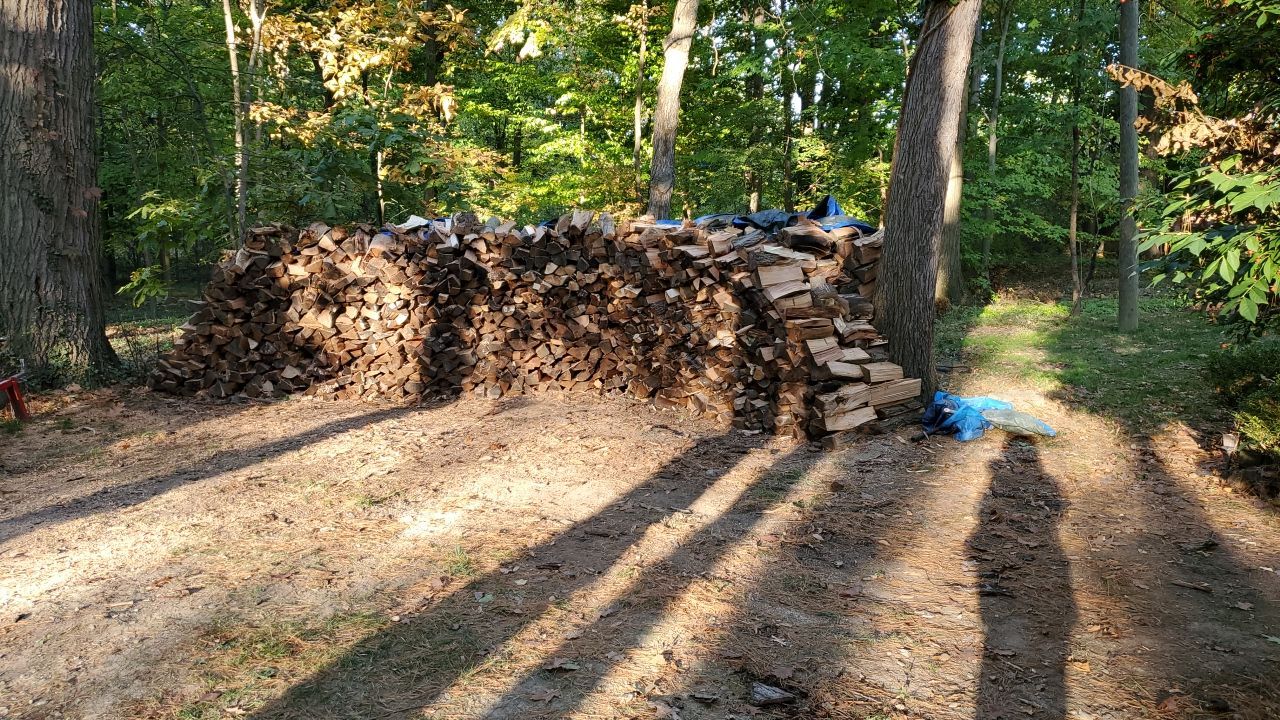Firewood Delivery  using Seasoned Firewood by Mike Jones & Sons Tree Service LLC 