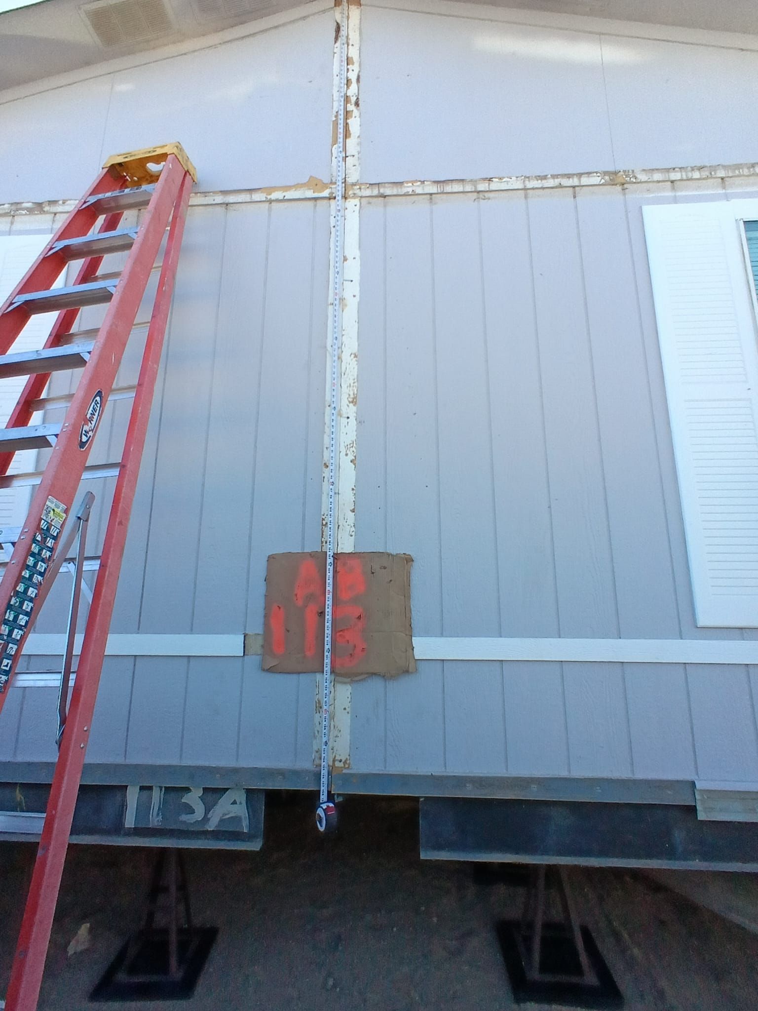 Project in Mesa by Mobile Home Installations