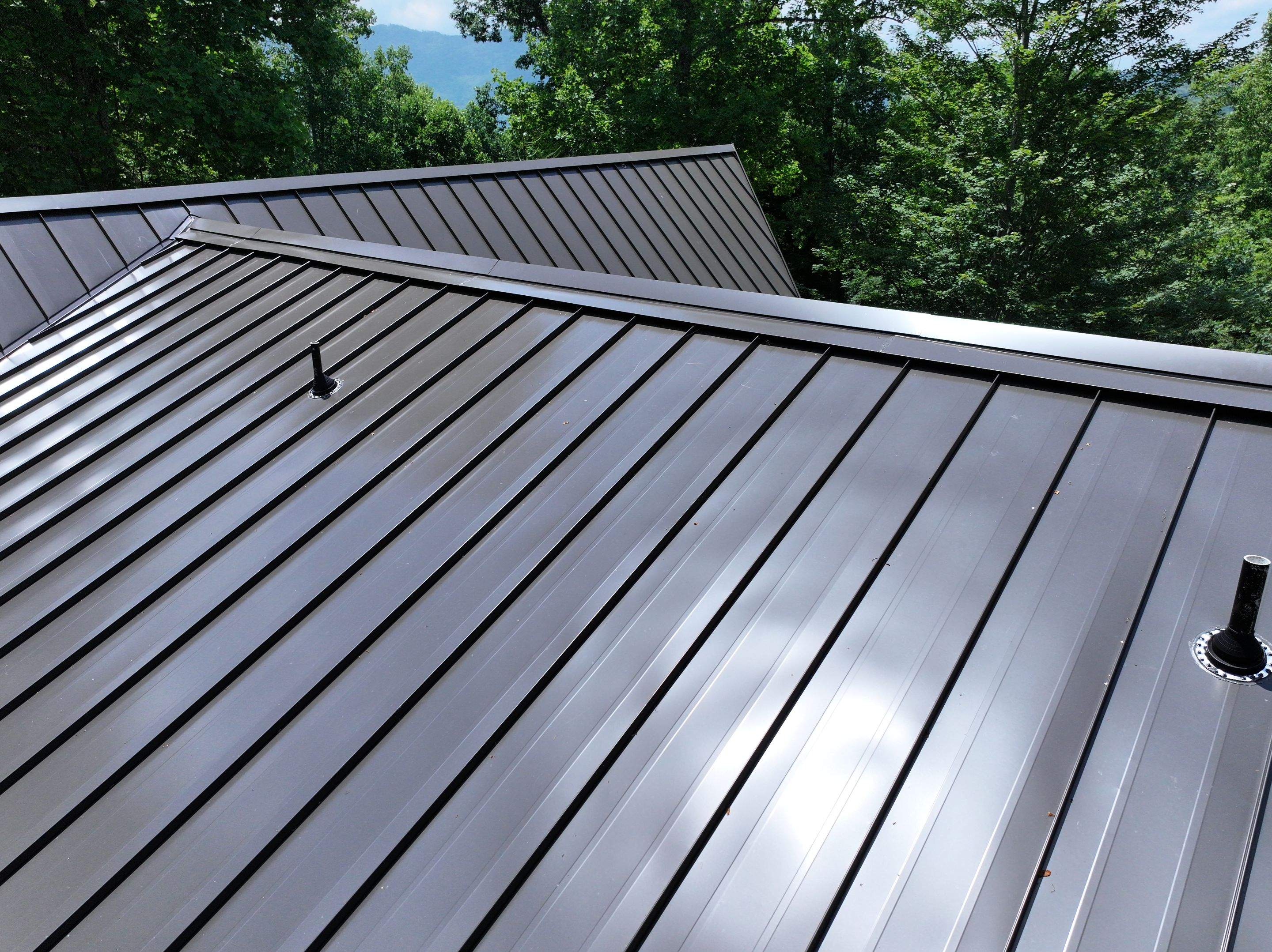 Burnished Slate Standing Seam by Omnia Roofing
